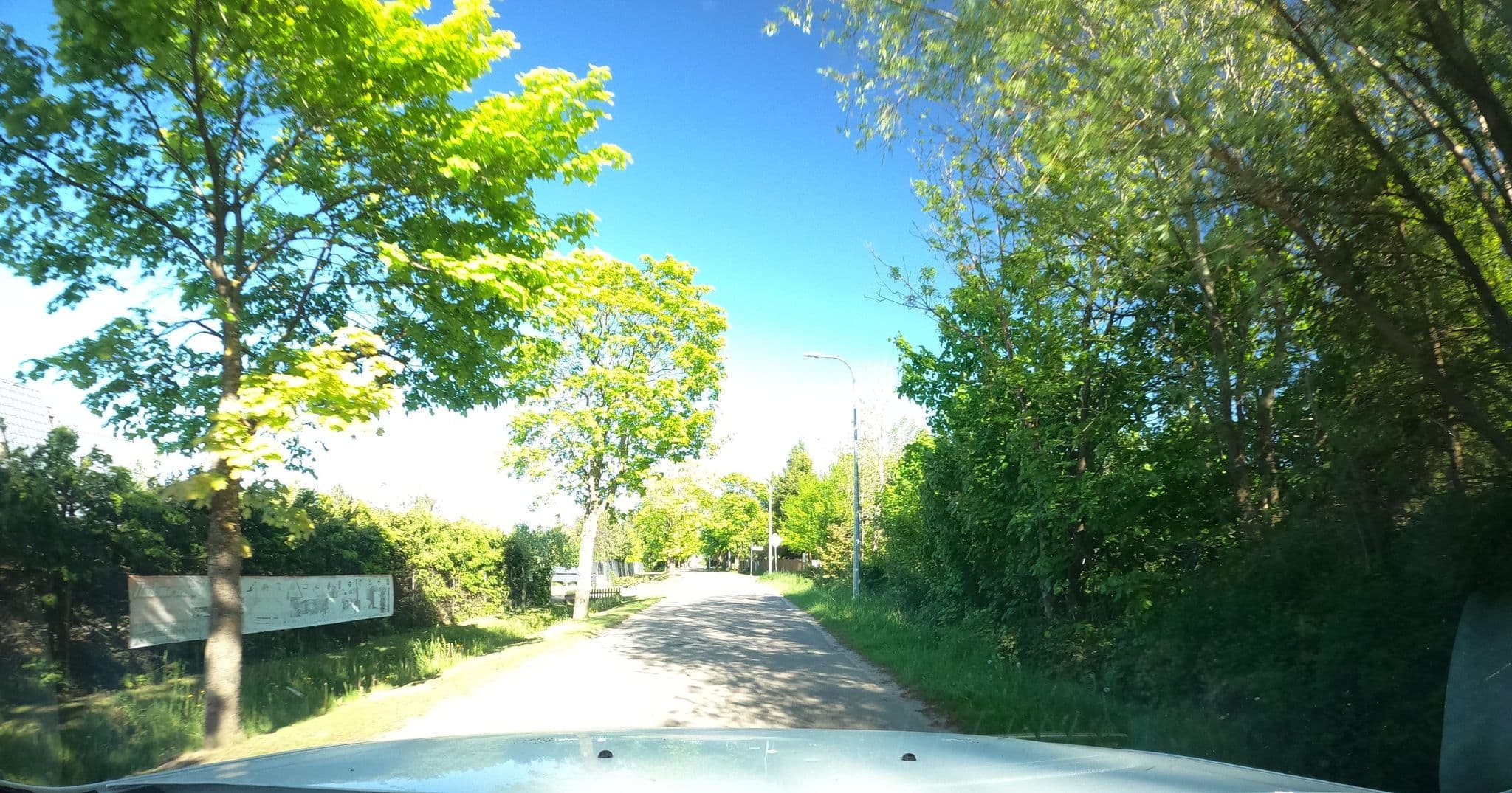 Street view near "Jezierzanka" Wynajem Pokoi Marzenna Ratkowska, Darłowo — © masterofnoroad (CC BY-SA · Mapillary)