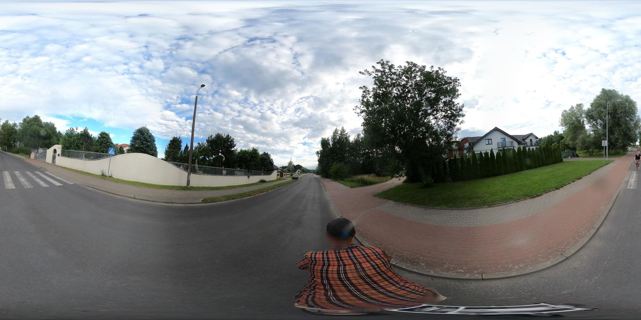 Street view near Pension Ramzes, Ustka — © masterofnoroad (CC BY-SA · Mapillary)