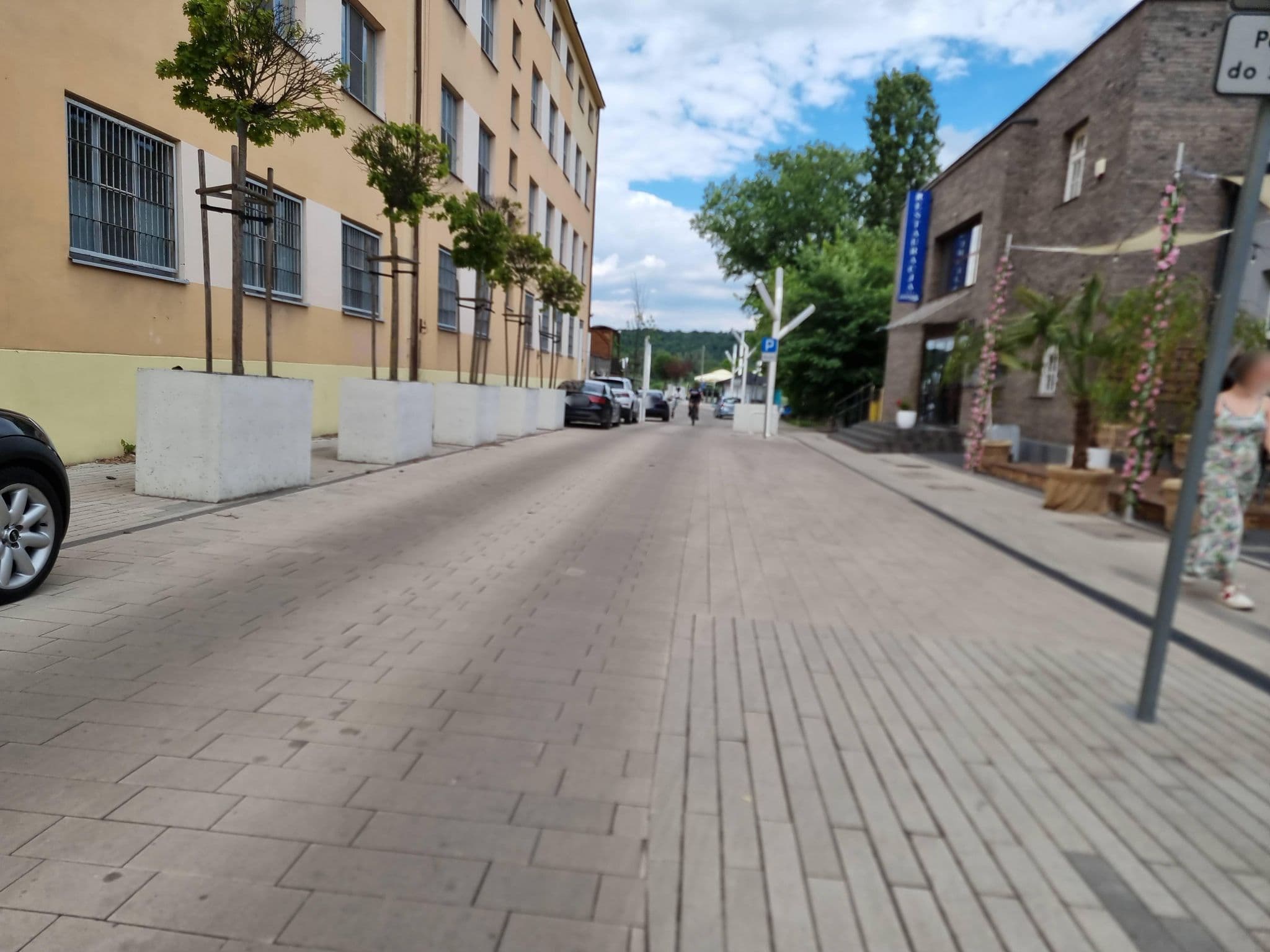 Street view near Riverside Hotel Wojciech Kaczmarek, Włocławek — © bartb (CC BY-SA · Mapillary)