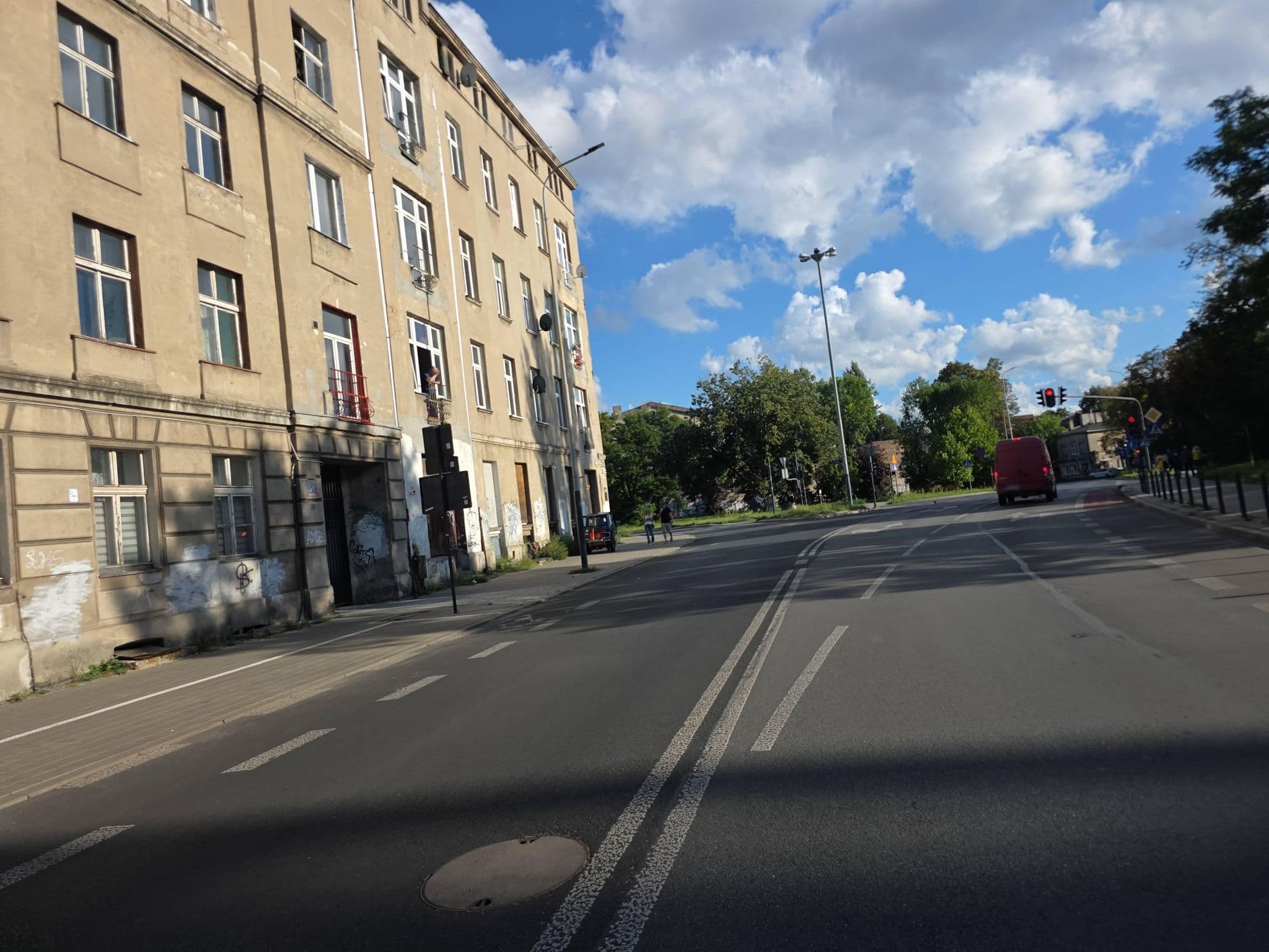 Street view near Aparts Loft Bed&Breakfast, Łódź — © Rowerowa_Lodz (CC BY-SA · Mapillary)