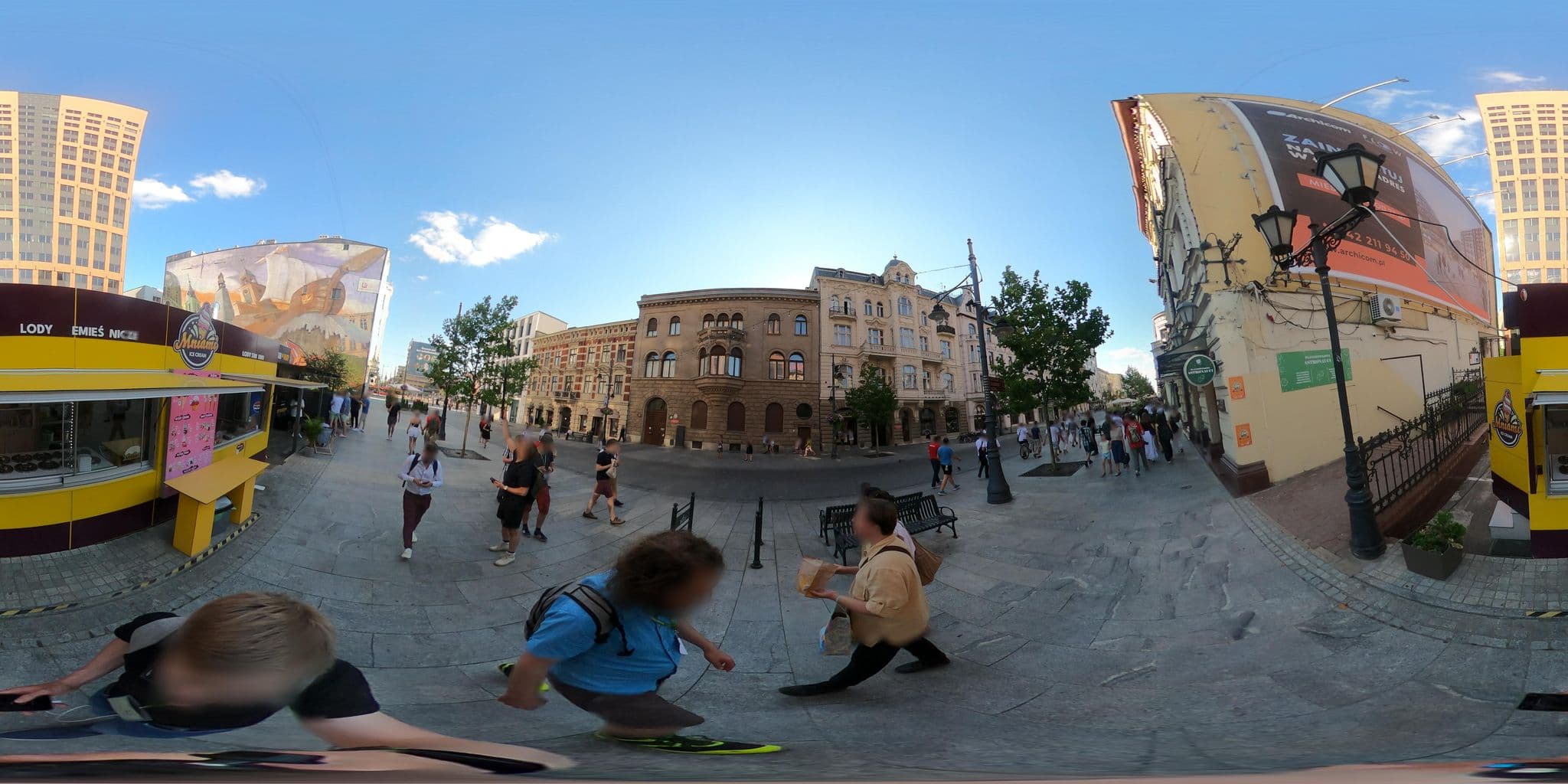 Street view near Dream Aparts - Piotrkowska 152, Łódź — © CasGroenigen (CC BY-SA · Mapillary)