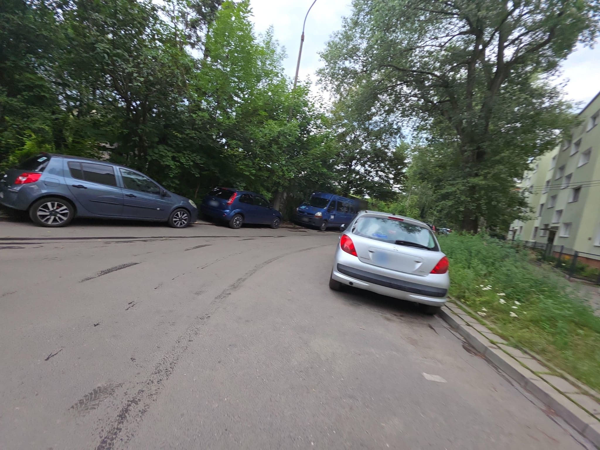 Street view near Centrum Szkoleniowo-Konferencyjne M-7, Łódź — © Rowerowa_Lodz (CC BY-SA · Mapillary)