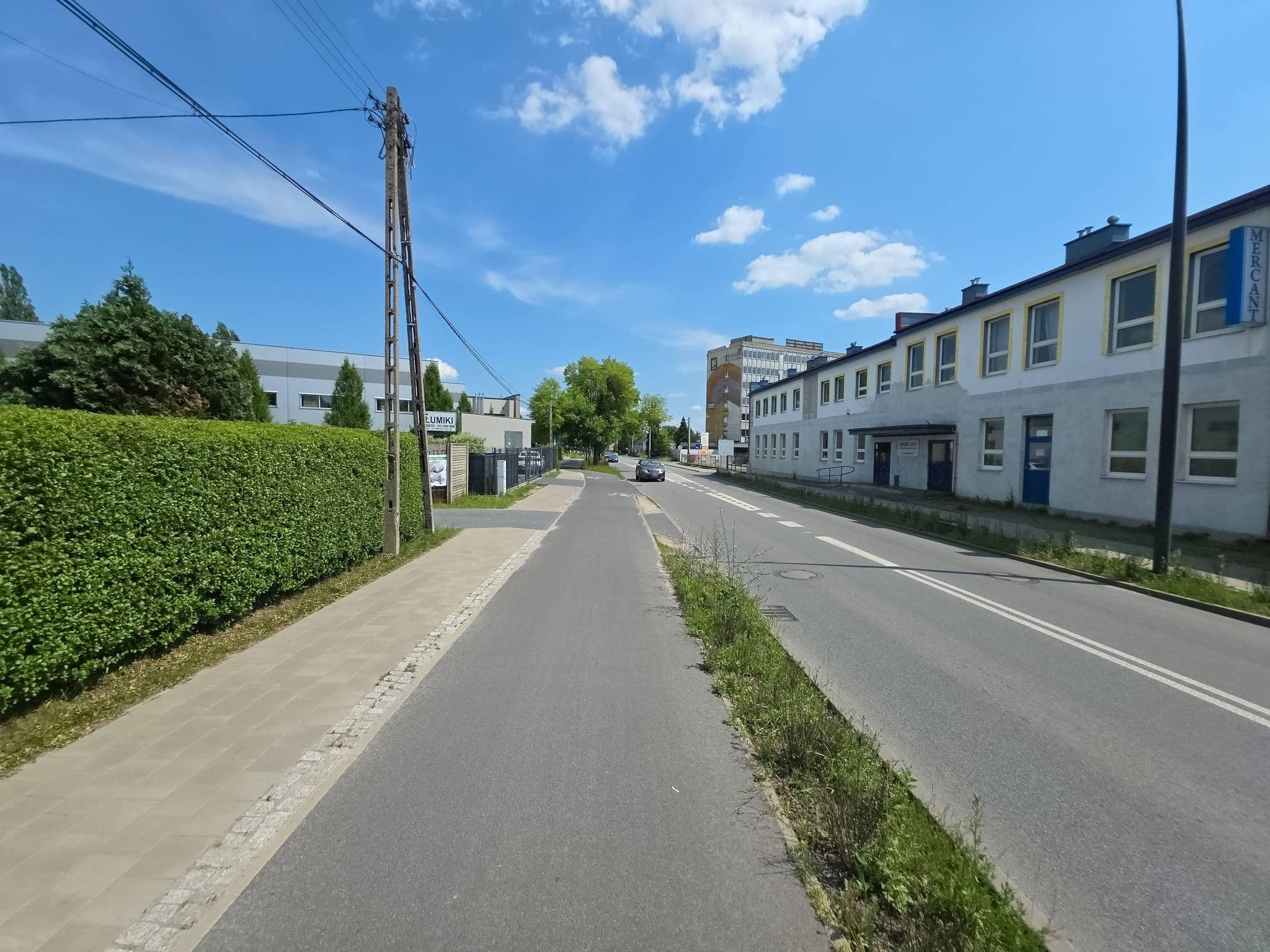 Street view near Adria. Hotel, Łódź — © Rowerowa_Lodz (CC BY-SA · Mapillary)