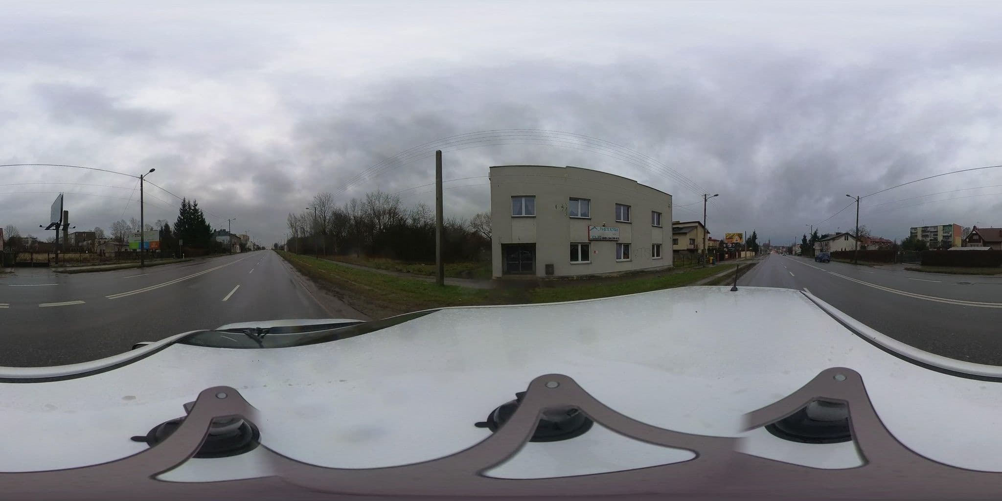 Street view near Usługi Hotelarskie Syncerek, Zgierz — © TomaszECSLodz (CC BY-SA · Mapillary)