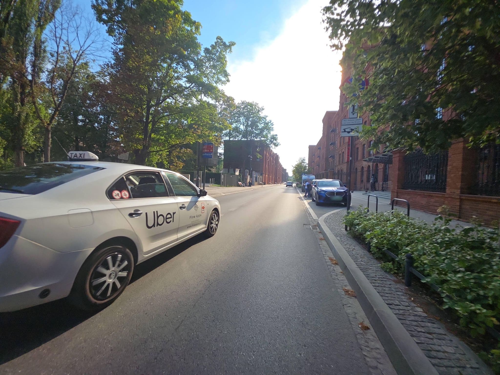 Street view near Andel's Hotel Lobby, Łódź — © Rowerowa_Lodz (CC BY-SA · Mapillary)