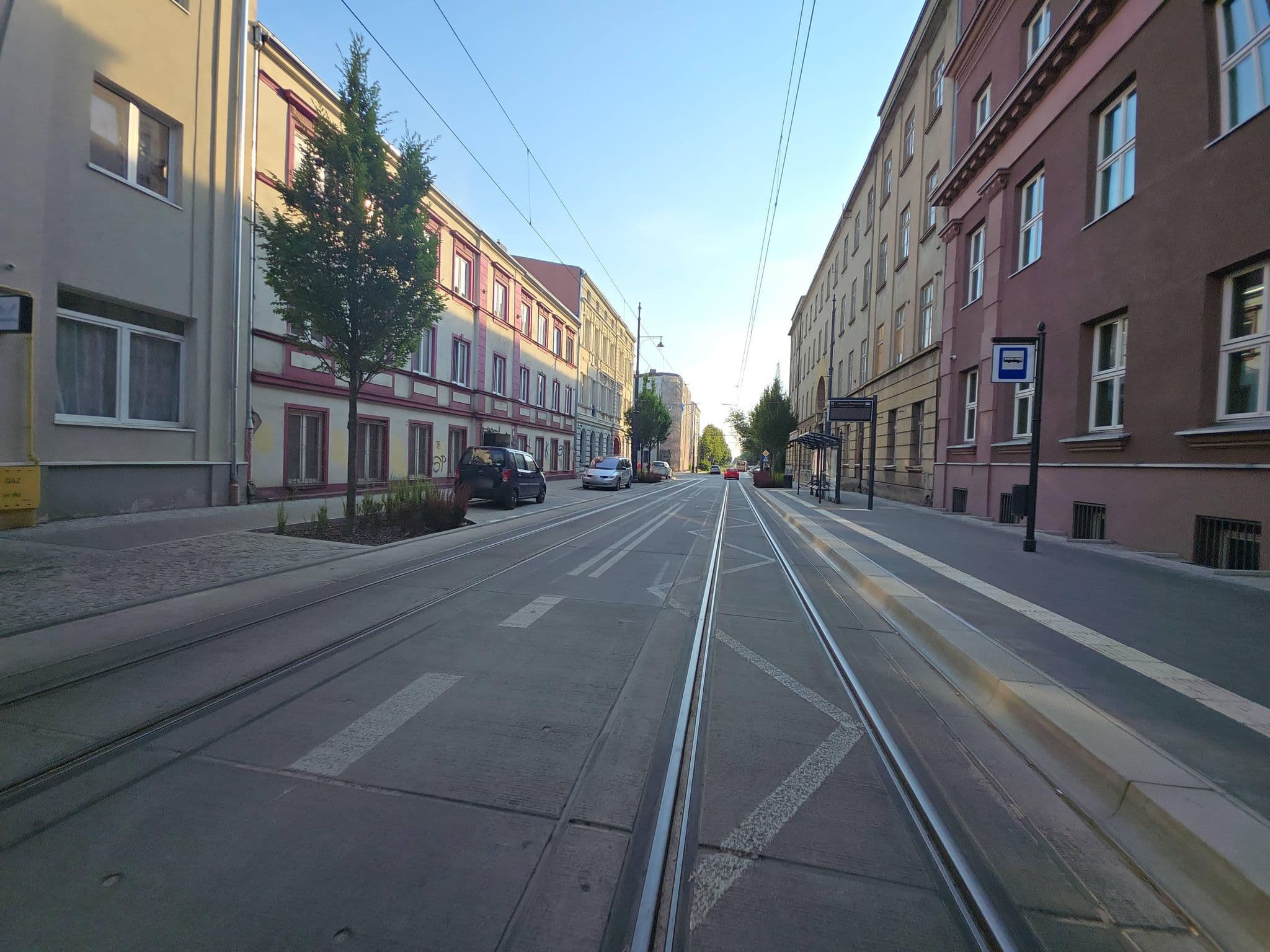 Street view near Fundacja Na Rzecz Ratowania Kaplicy Karola Scheiblera, Łódź — © Rowerowa_Lodz (CC BY-SA · Mapillary)