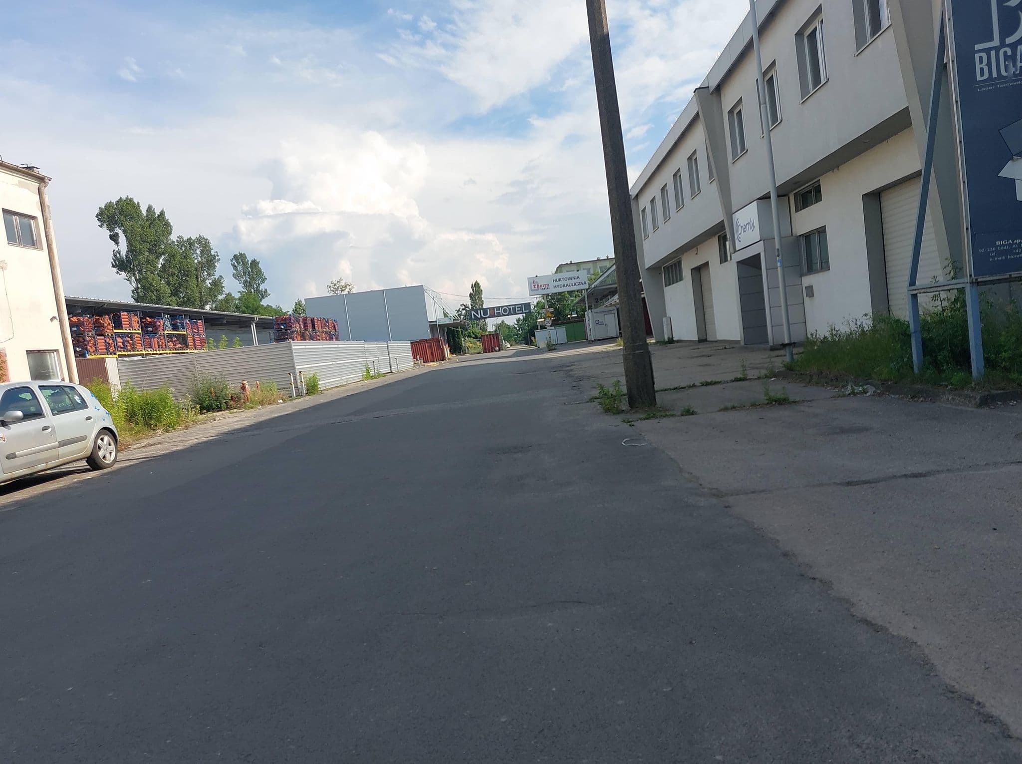 Street view near Noclegi Elan, Łódź — © Mikromobilnosc (CC BY-SA · Mapillary)