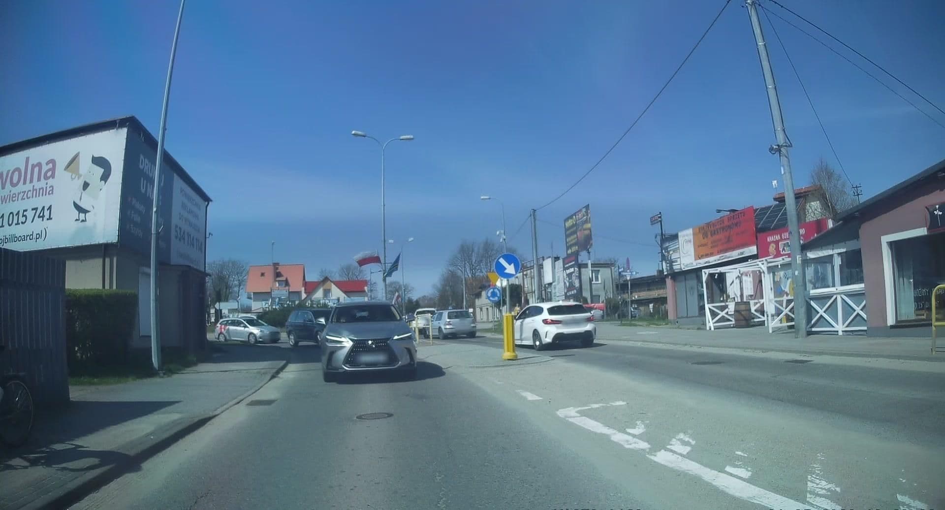 Street view near Katarzyna Lisakowska Wynajem Pokoi, Władysławowo — © edc22 (CC BY-SA · Mapillary)