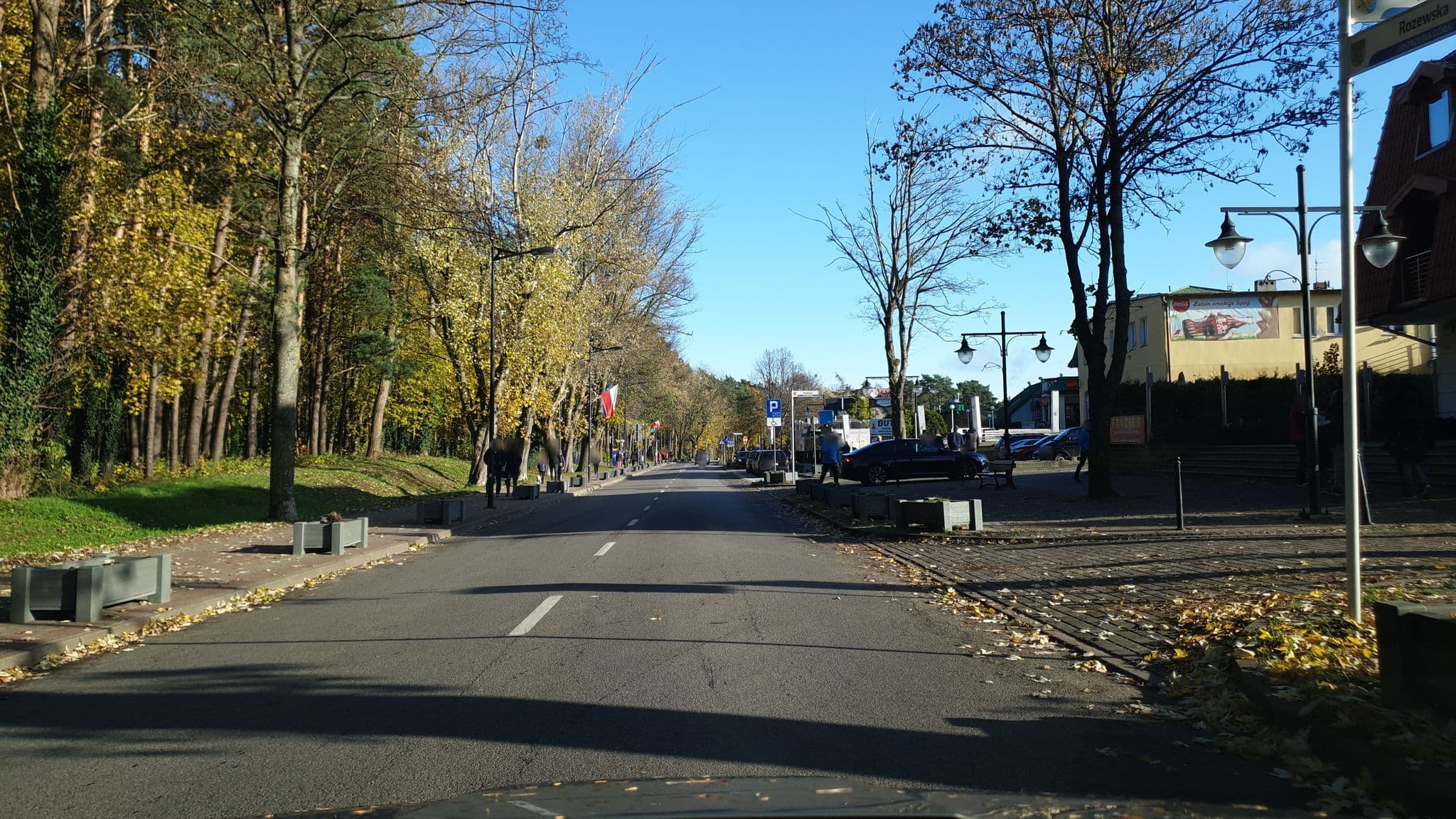 Street view near Apartament Bałtyk, Jastrzębia Góra — © krz (CC BY-SA · Mapillary)