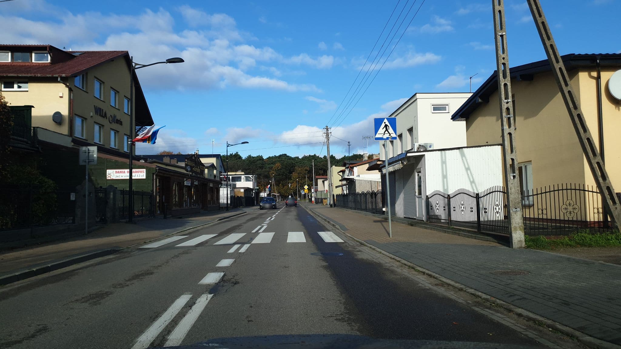 Street view near Adolph Ryszard. Wynajem kwater, Jastrzębia Góra — © krz (CC BY-SA · Mapillary)