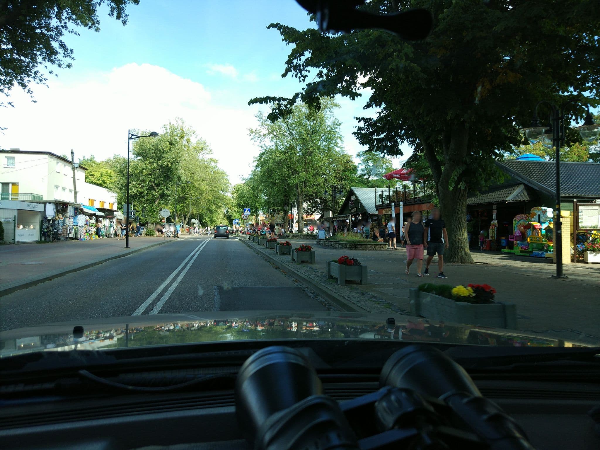 Street view near Pensjonat Marmas, Jastrzębia Góra — © kmajcher (CC BY-SA · Mapillary)