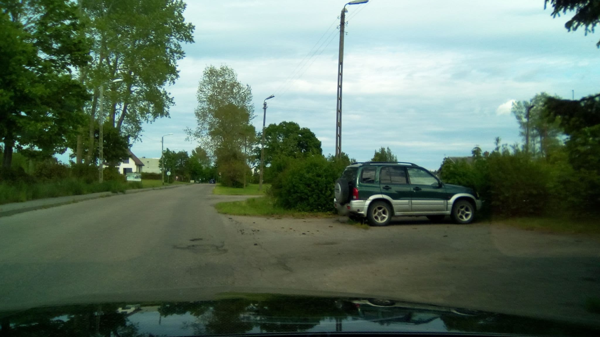 Street view near Tadeusz Rotuski Pokoje Gościnne, Jastrzębia Góra — © and987 (CC BY-SA · Mapillary)