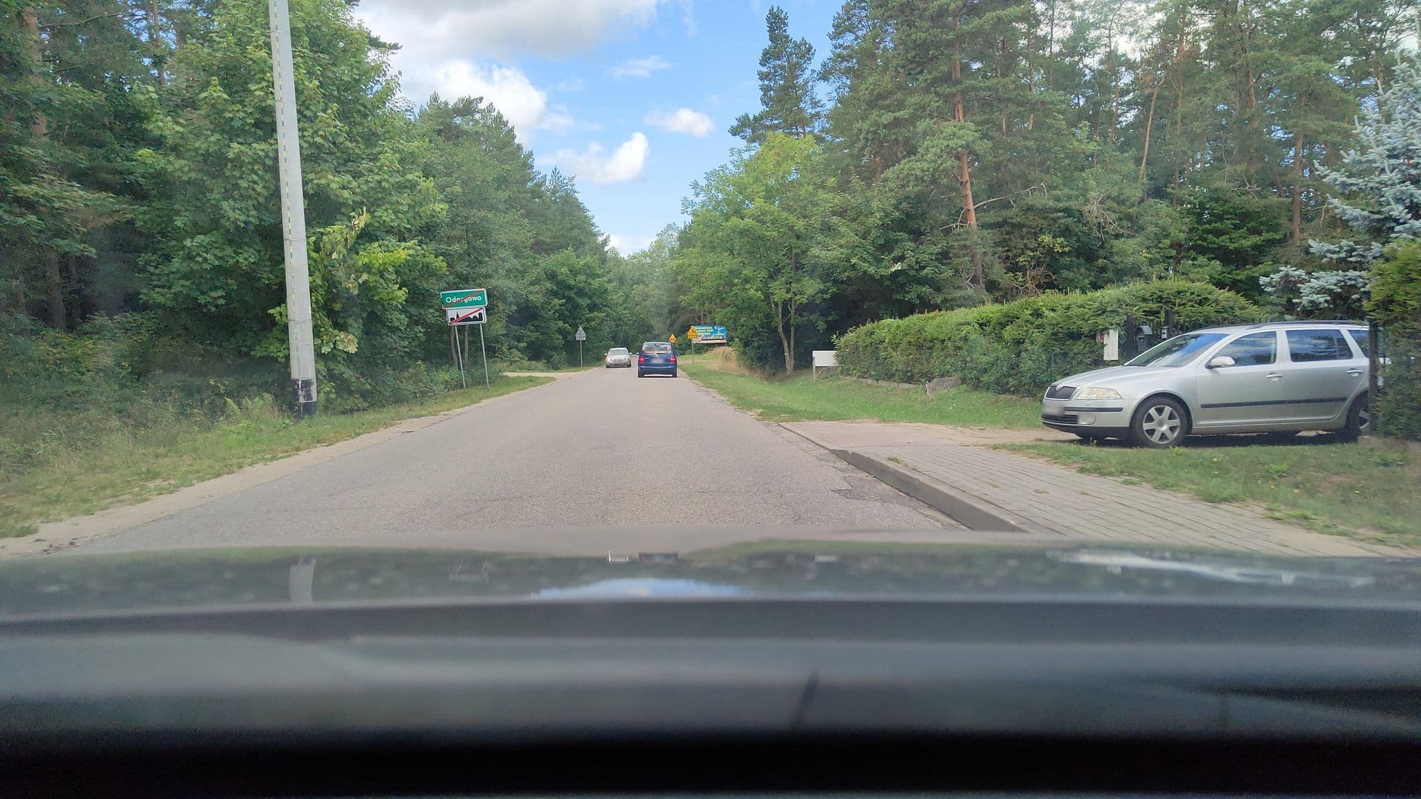 Street view near Krzysztof Behmke Wynajem Pokoi, Wierzchucino — © marek_m (CC BY-SA · Mapillary)