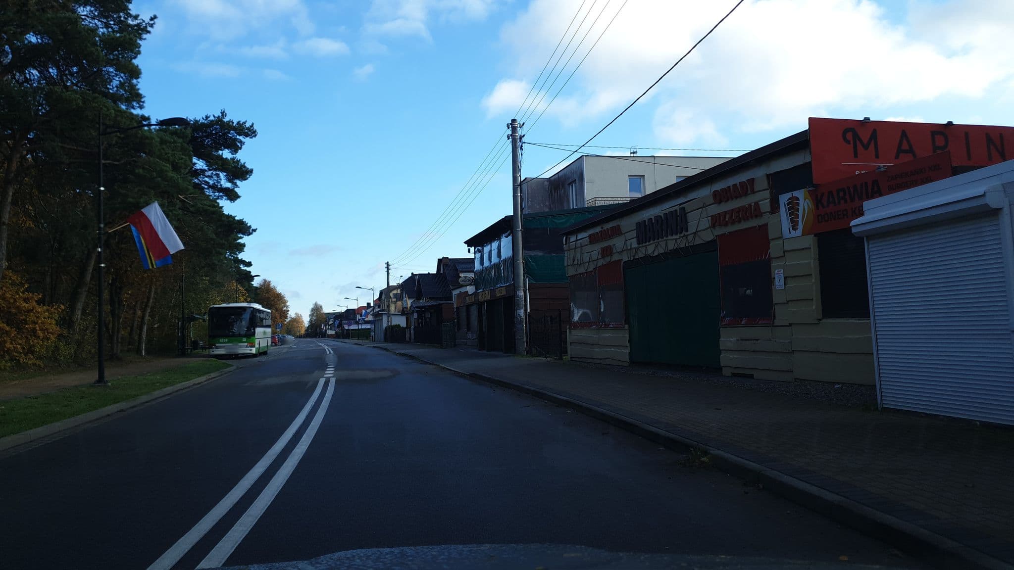 Street view near Willa Złota, Jastrzębia Góra — © krz (CC BY-SA · Mapillary)