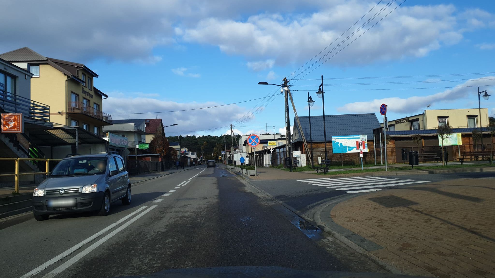 Street view near Pokoje Gościnne "MAGDALENA", Jastrzębia Góra — © krz (CC BY-SA · Mapillary)