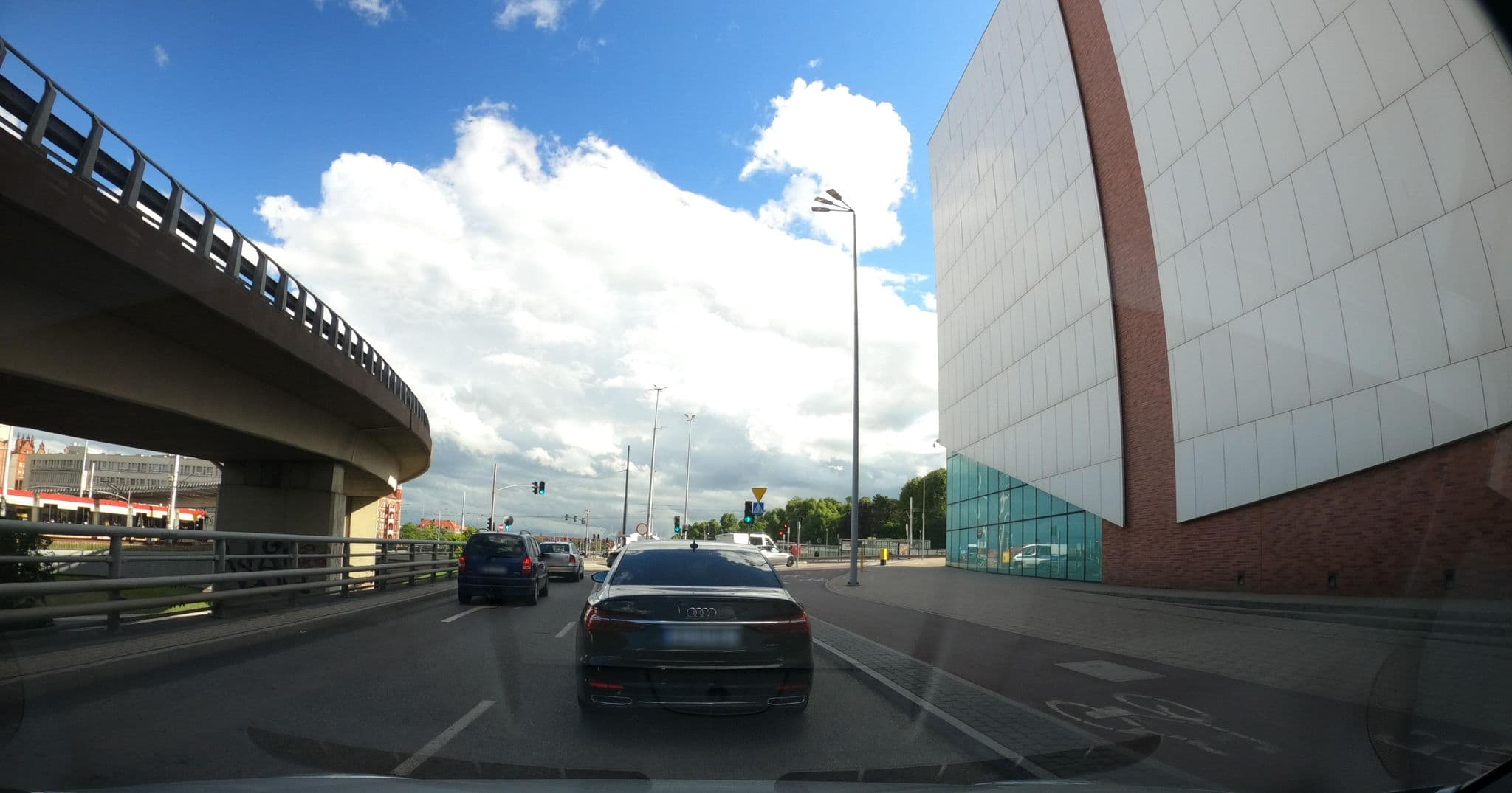 Street view near Hevelius Hotel Gdansk, Gdańsk — © masterofnoroad (CC BY-SA · Mapillary)