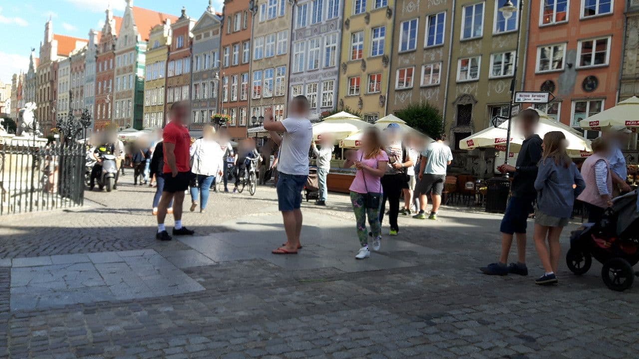 Street view near Dom Schumanów, Gdańsk — © changchun1 (CC BY-SA · Mapillary)