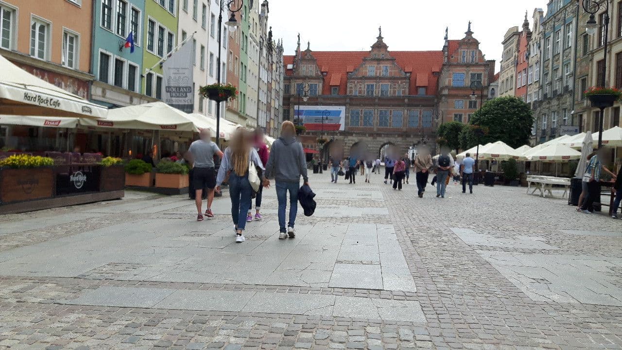 Street view near Gdansk Old Town Center Apartment, Gdańsk — © changchun1 (CC BY-SA · Mapillary)