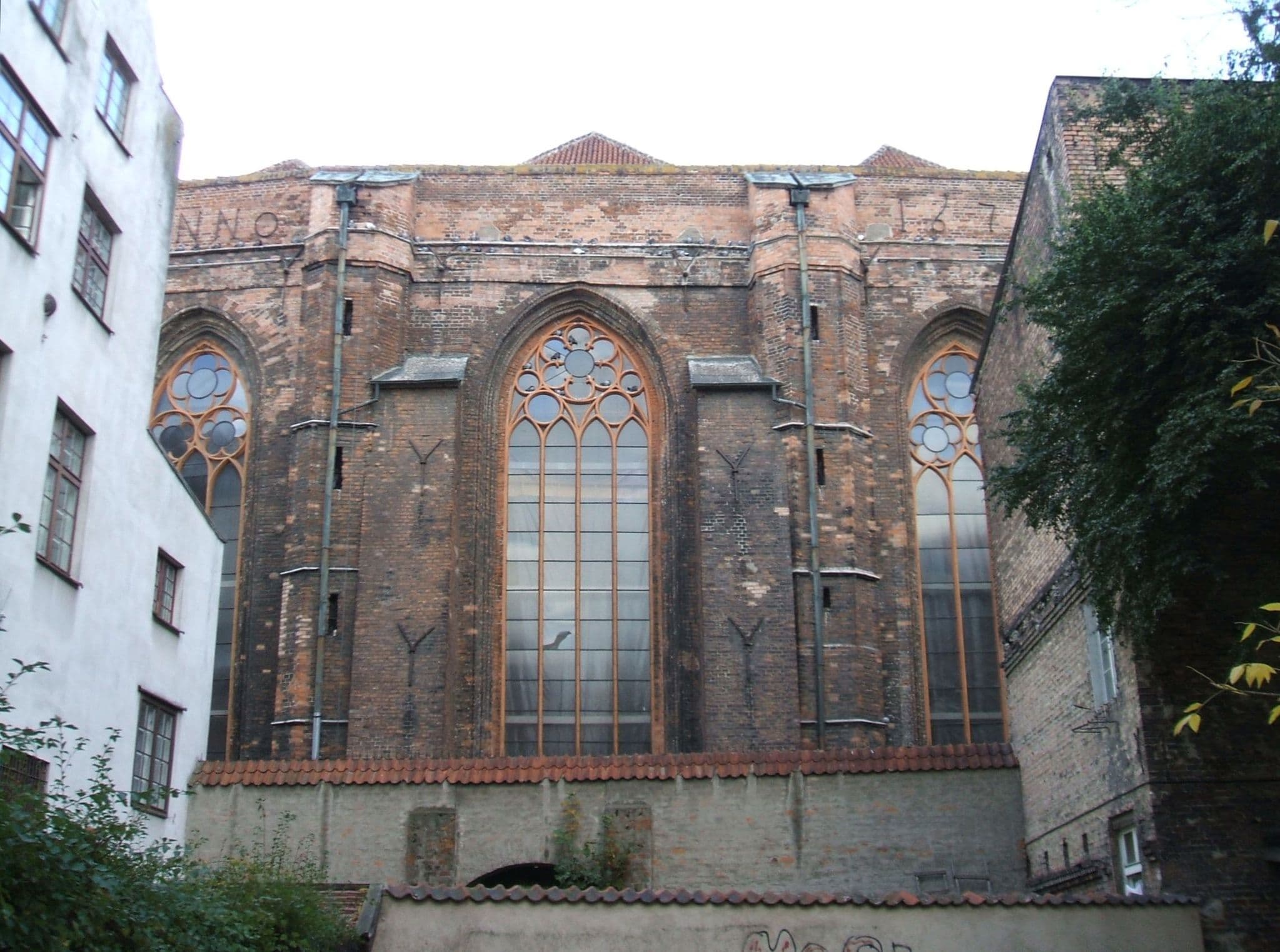 Street view near Motlawa River Apartment, Gdańsk — © racibo (CC BY-SA · Mapillary)
