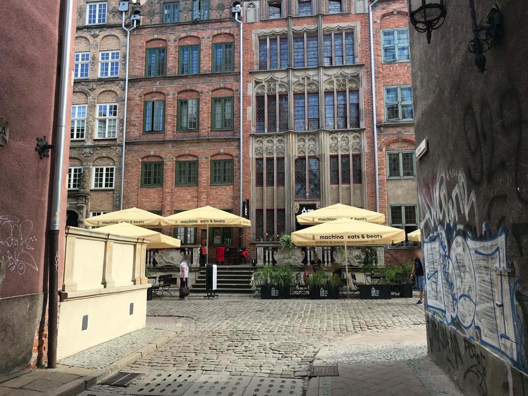 Street view near Dom studenta ASP, Gdańsk — © miguel_andrade (CC BY-SA · Mapillary)
