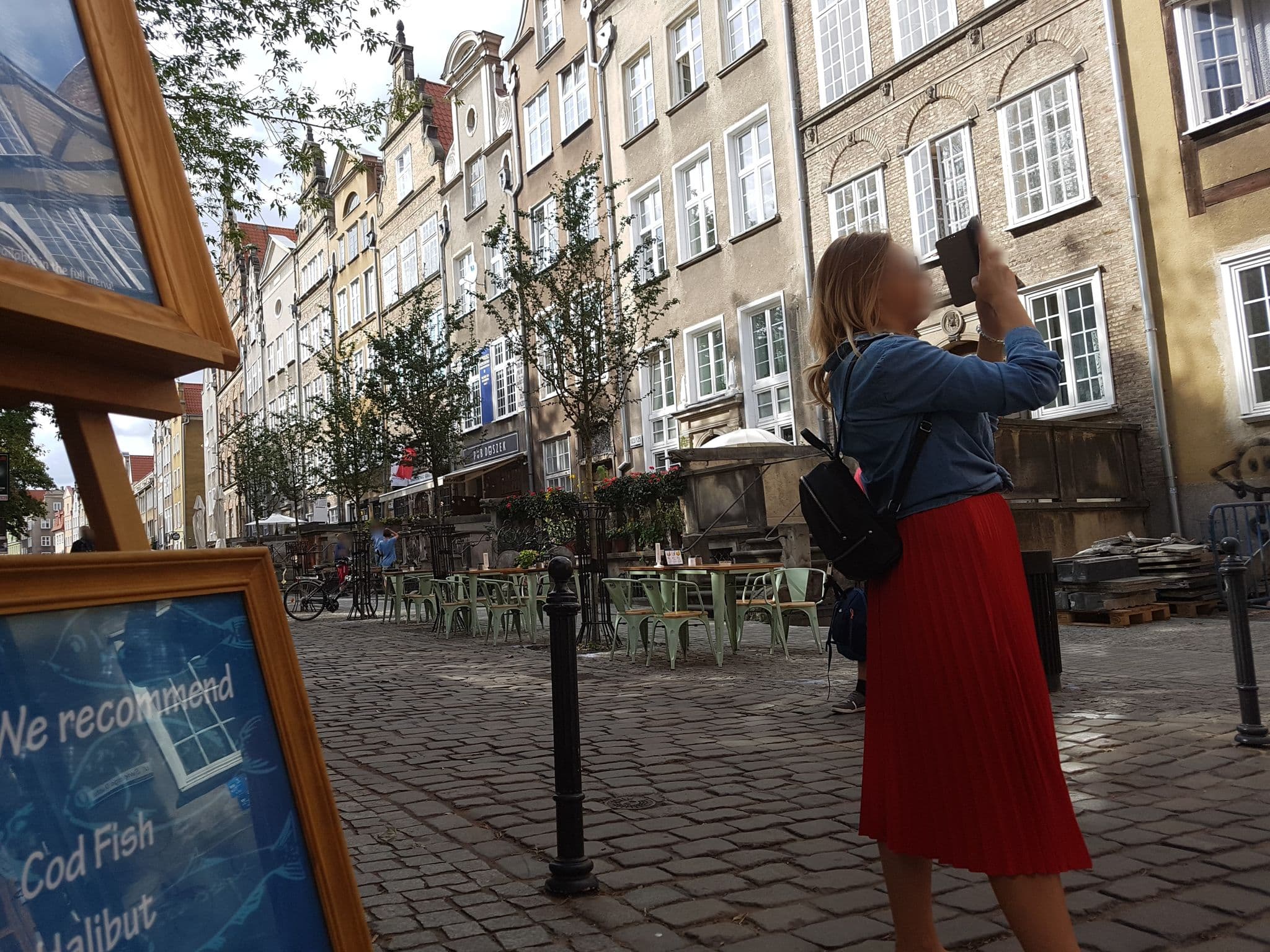 Street view near By The River Apartments, Gdańsk — © pbb (CC BY-SA · Mapillary)