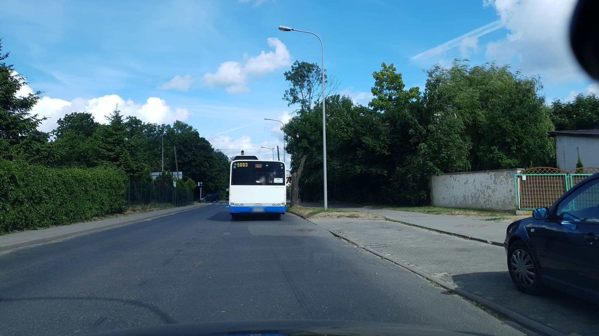 Street view near Apartment Zielona, Gdynia — © przemas75 (CC BY-SA · Mapillary)