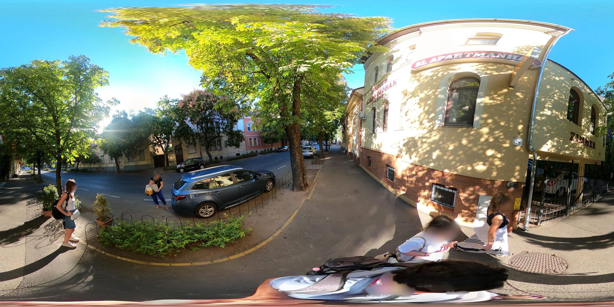 Street view near BL Apartmanház, Szeged — © grozsa11 (CC BY-SA · Mapillary)