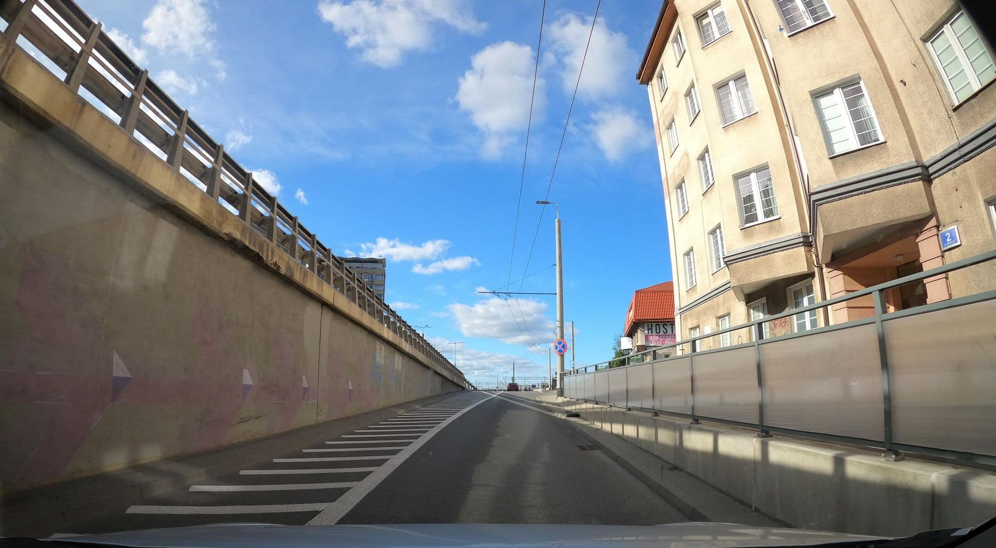 Street view near Hostel Corso, Gdynia — © masterofnoroad (CC BY-SA · Mapillary)