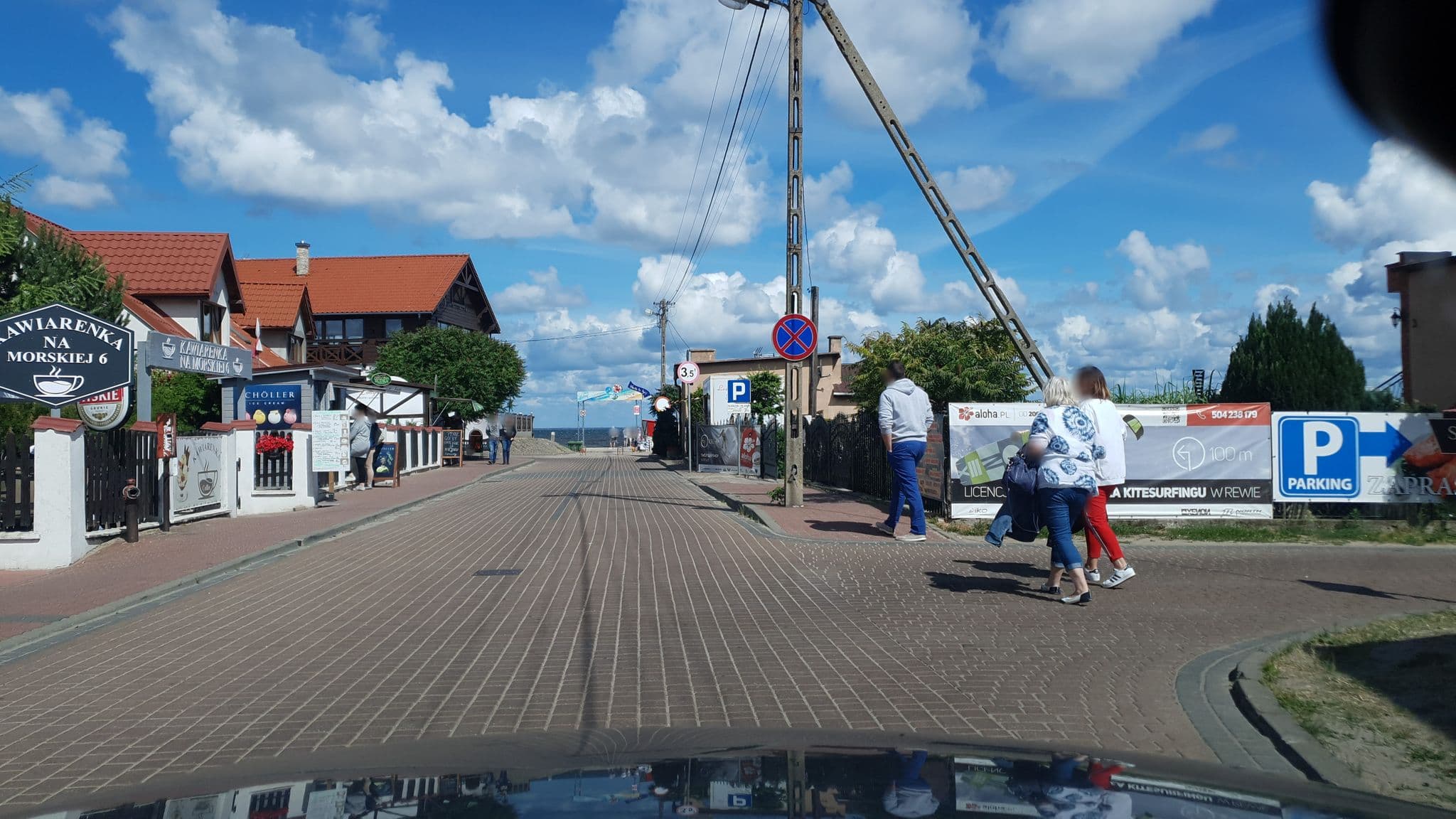 Street view near Hotel Rewska Chata, Mosty — © przemas75 (CC BY-SA · Mapillary)