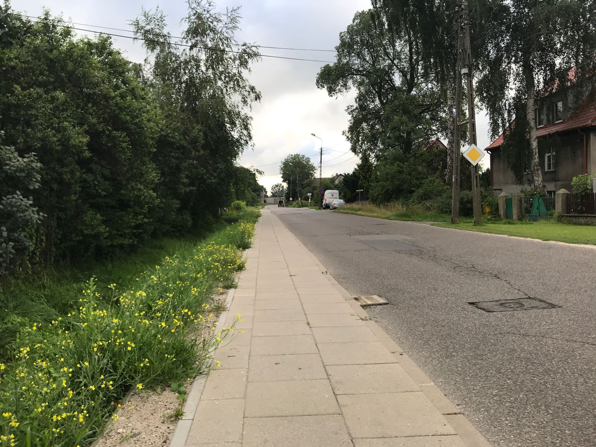 Street view near Quatro Apartments, Olszynka — © miguel_andrade (CC BY-SA · Mapillary)