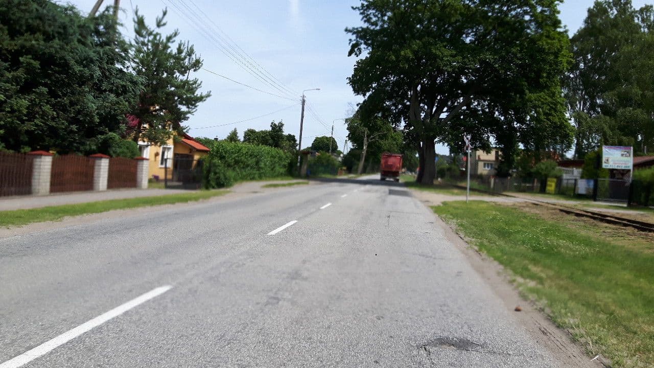 Street view near Stech Teresa. Wynajem kwater, Stegna — © changchun1 (CC BY-SA · Mapillary)