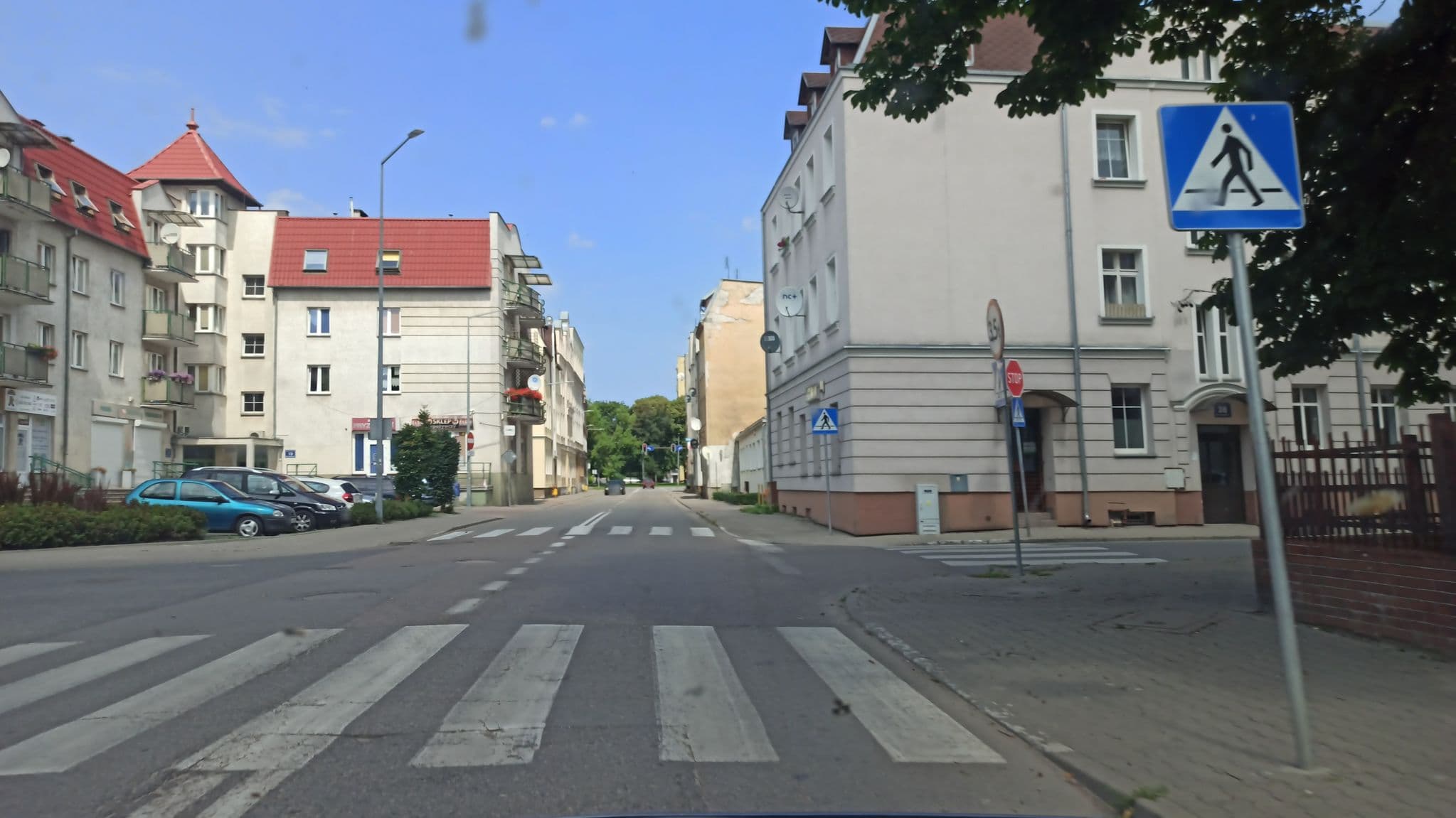 Street view near Apartament Wiktoria, Elbląg — © marioxxx (CC BY-SA · Mapillary)