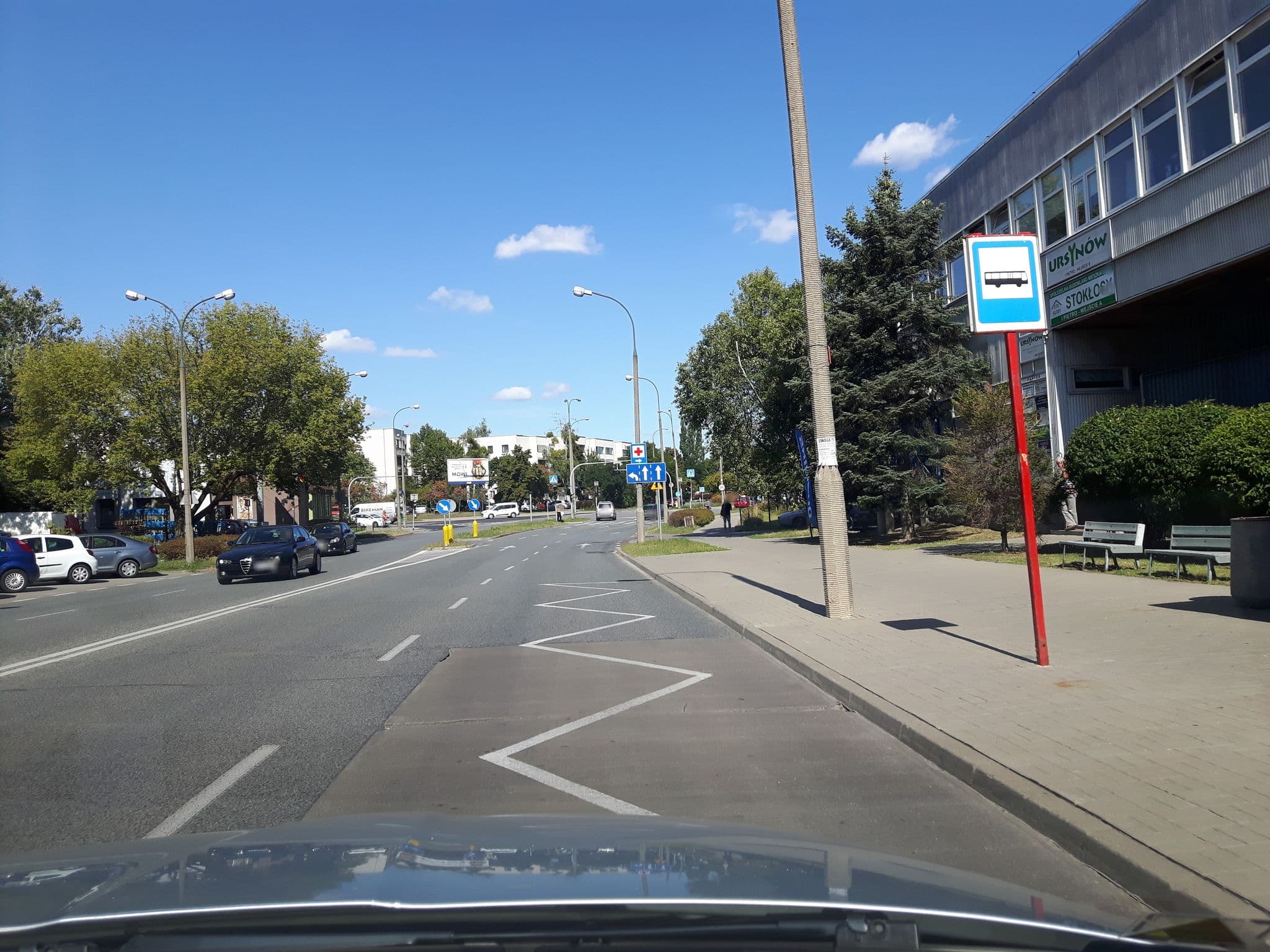 Street view near Hotel Jm Development Sp. z o.o. Sp.k, Ursynów — © andpol_2288 (CC BY-SA · Mapillary)