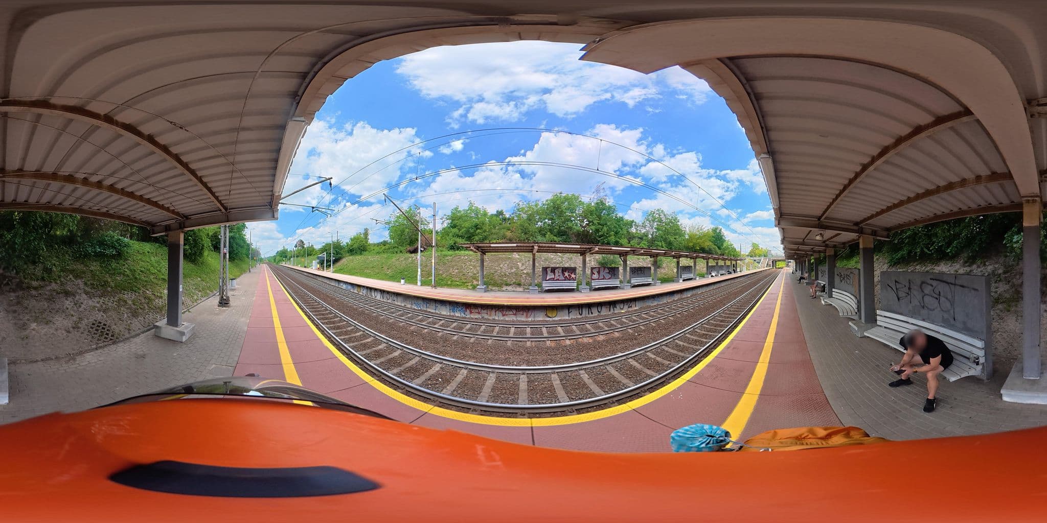 Street view near Sound Garden Hotel Sp. z o.o., Włochy — © awizonosz (CC BY-SA · Mapillary)