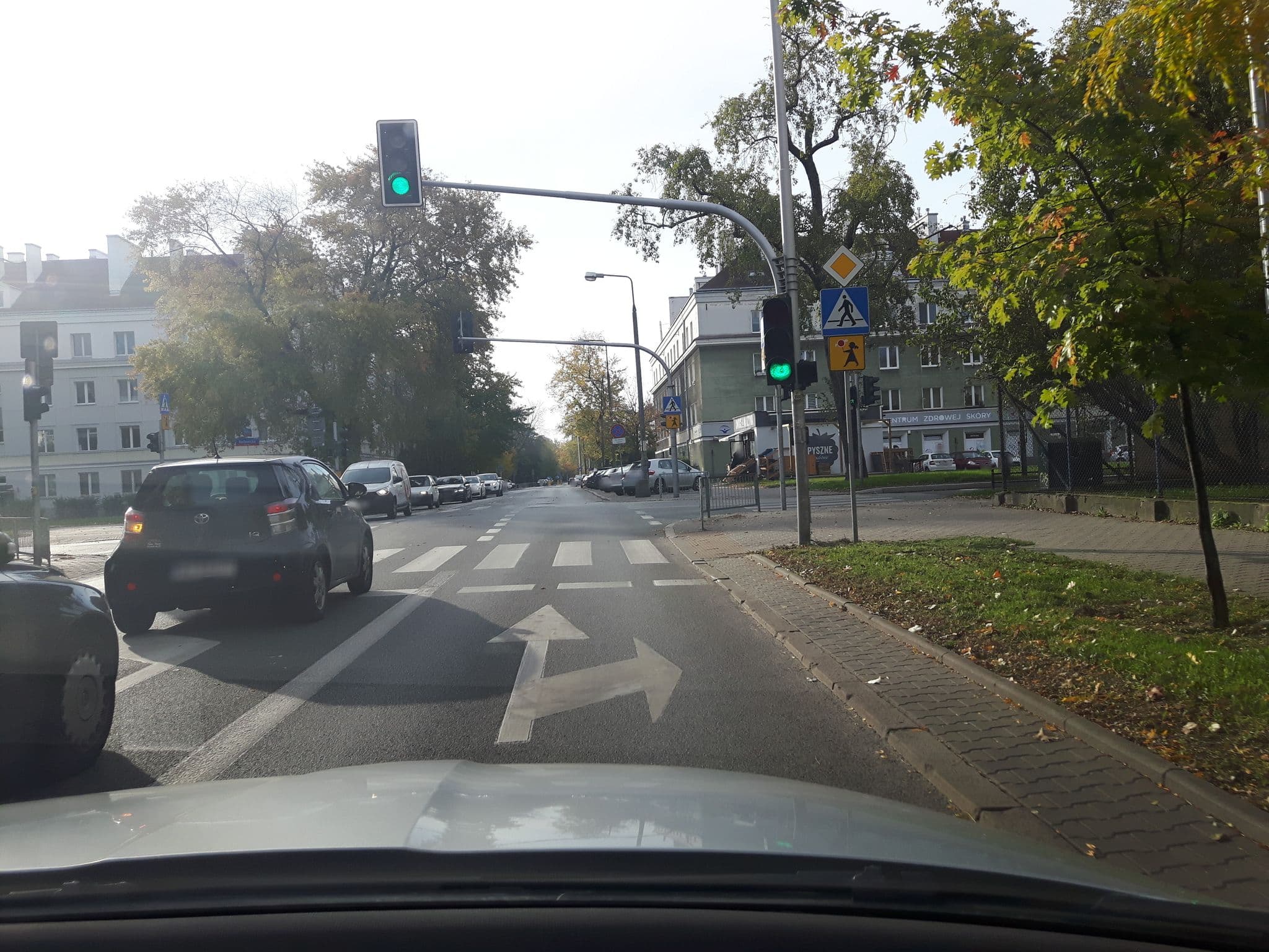 Street view near Student-House Kazimierzowska, Mokotów — © andpol_2288 (CC BY-SA · Mapillary)