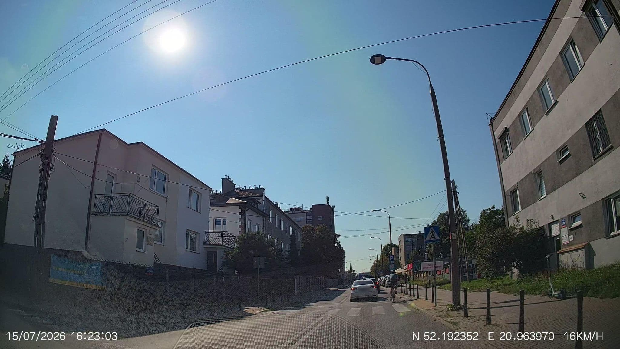 Street view near Hostel "London", Włochy — © Driven2574 (CC BY-SA · Mapillary)