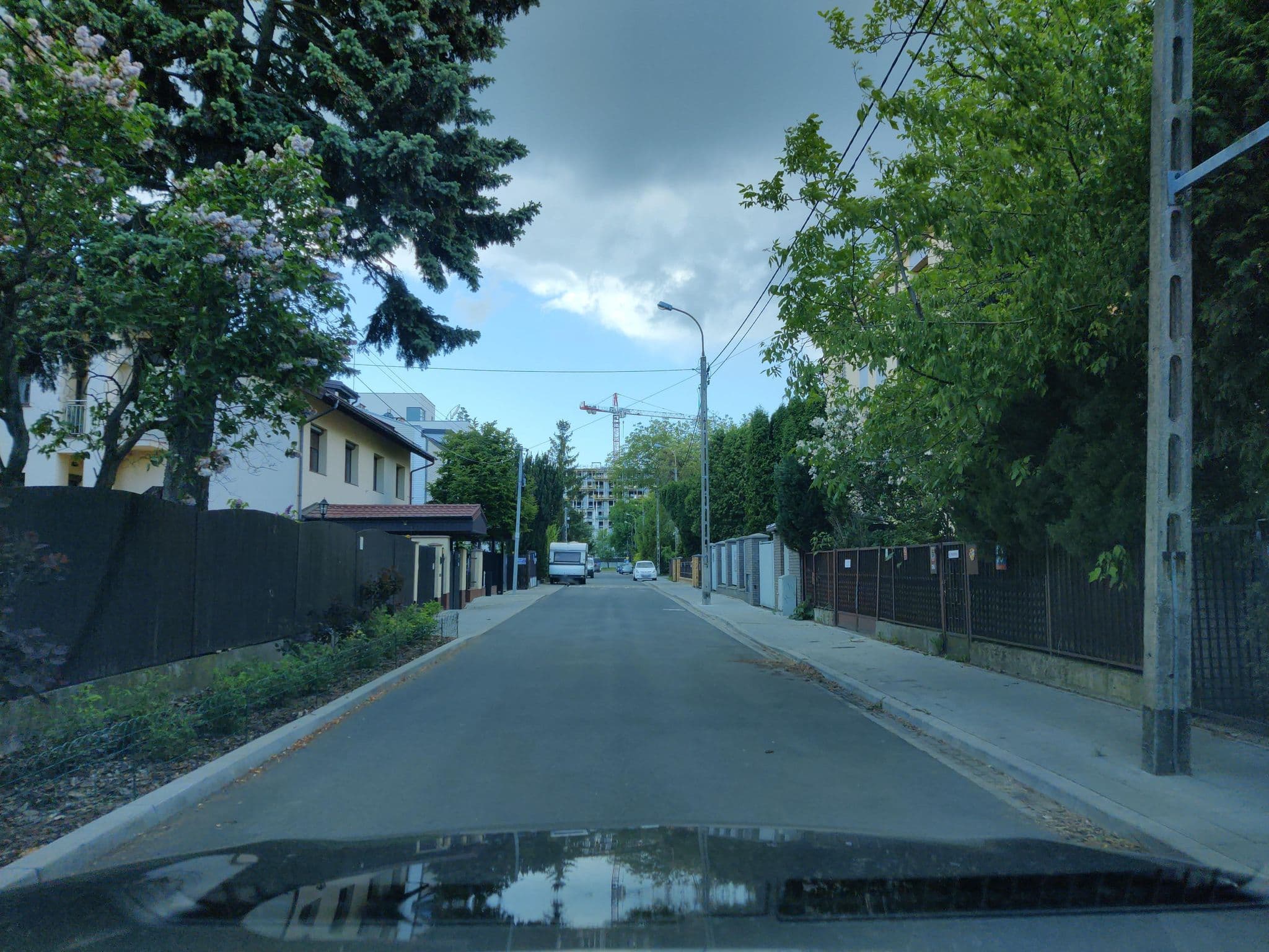 Street view near Pensjonat Longinus, Mokotów — © kietlak (CC BY-SA · Mapillary)