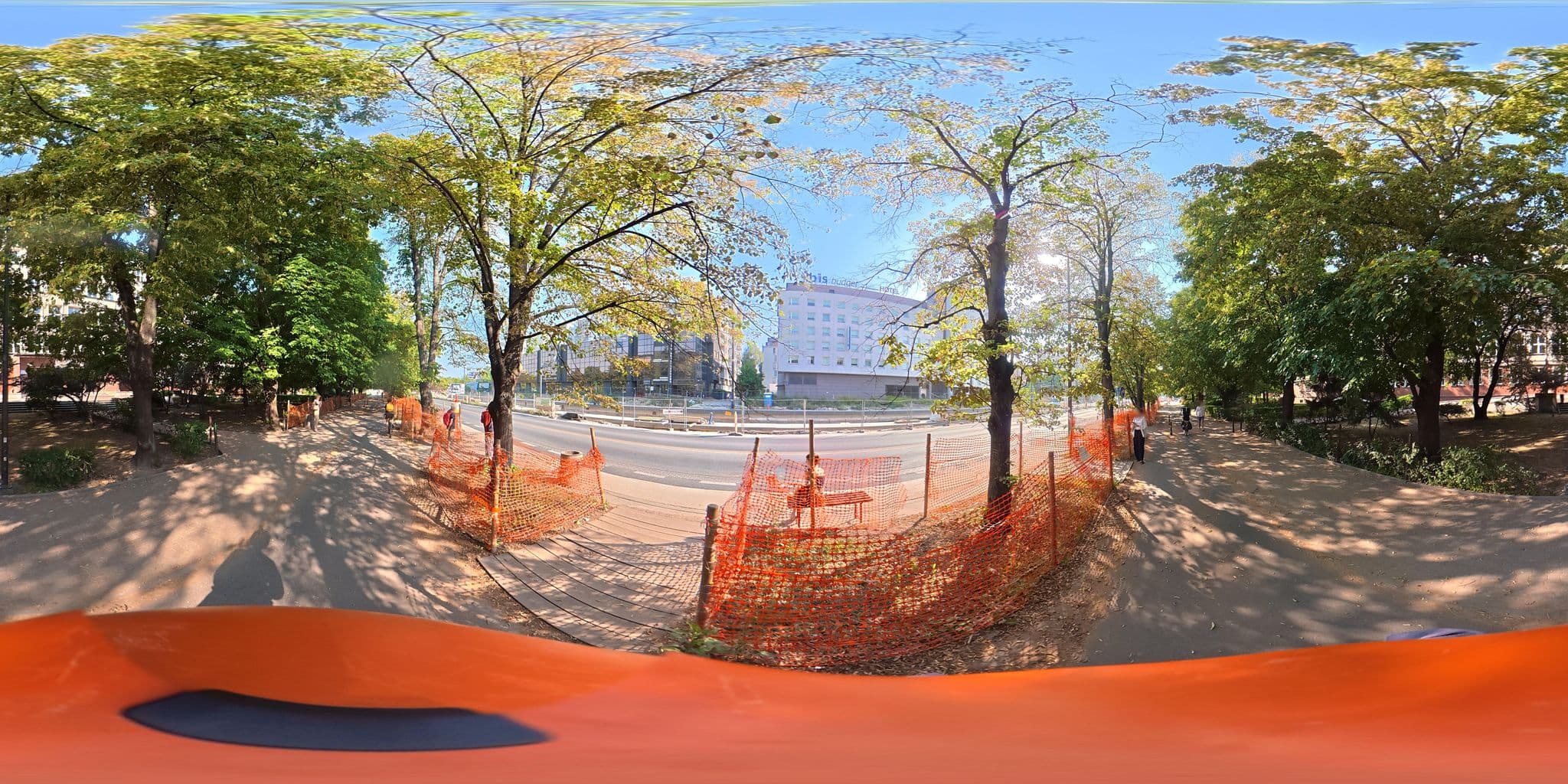 Street view near Hotel Rezydencja Art Villa, Ochota — © awizonosz (CC BY-SA · Mapillary)