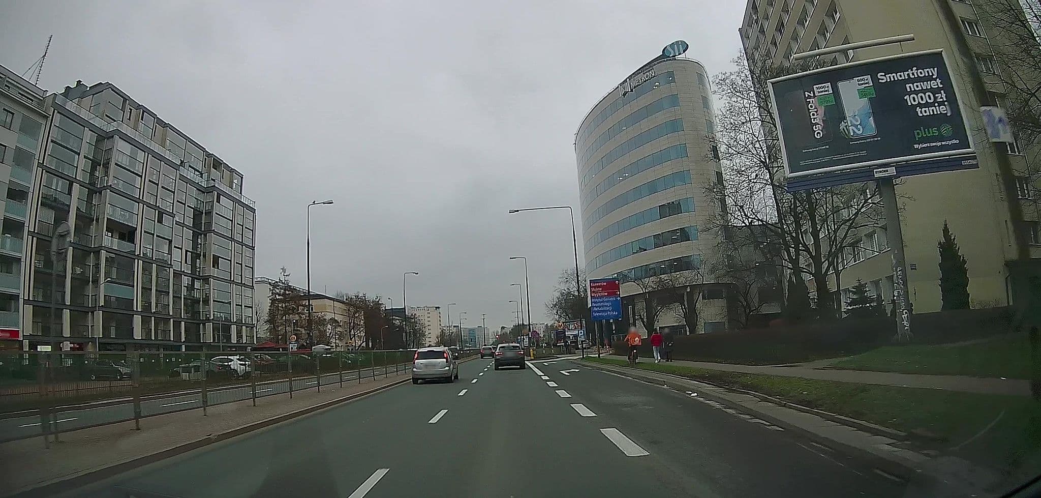 Street view near P&O Apartments Metro Wierzbno, Mokotów — © 9f893cde (CC BY-SA · Mapillary)