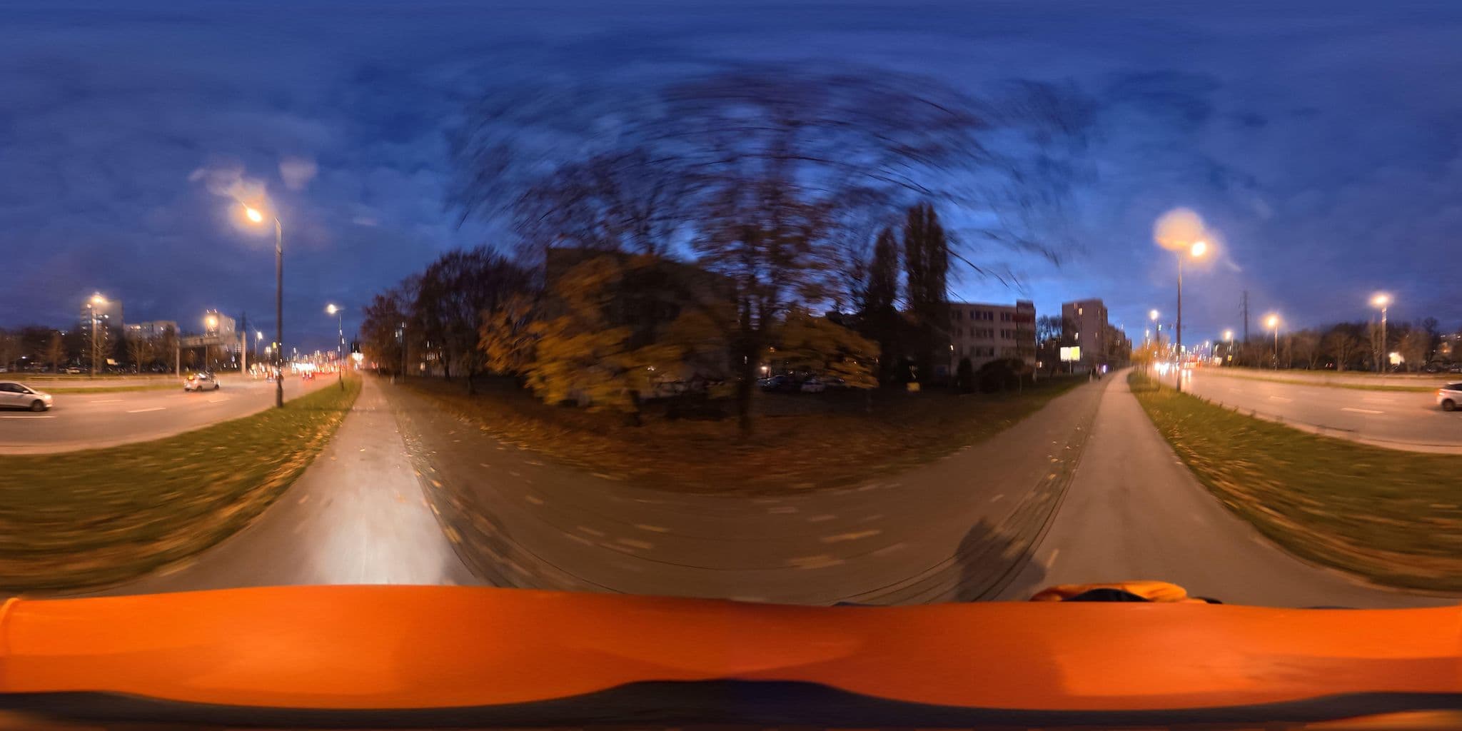 Street view near Hotel Noglesi, Mokotów — © awizonosz (CC BY-SA · Mapillary)