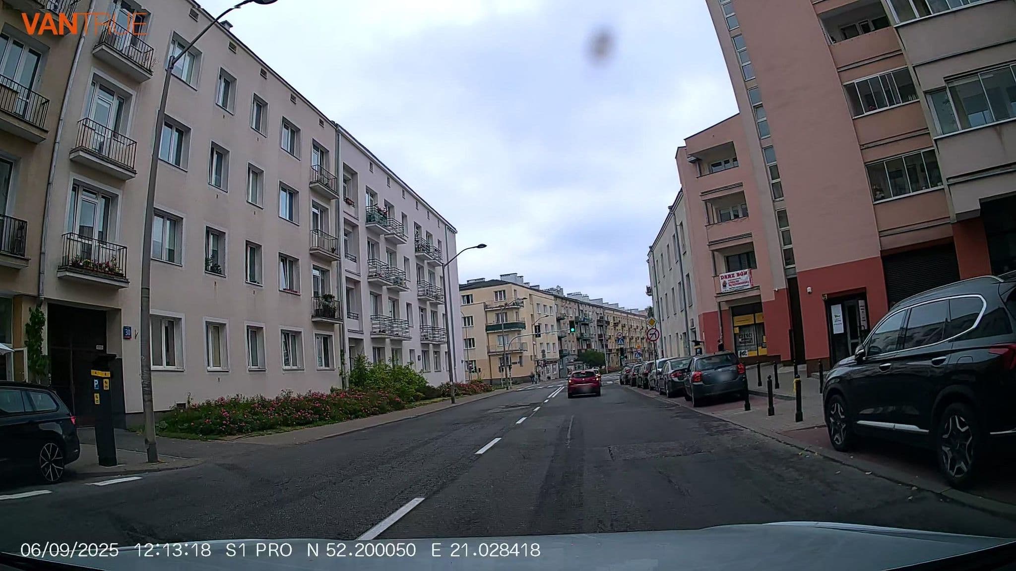 Street view near PGH. Polska grupa hotelowa, Mokotów — © Driven2574 (CC BY-SA · Mapillary)