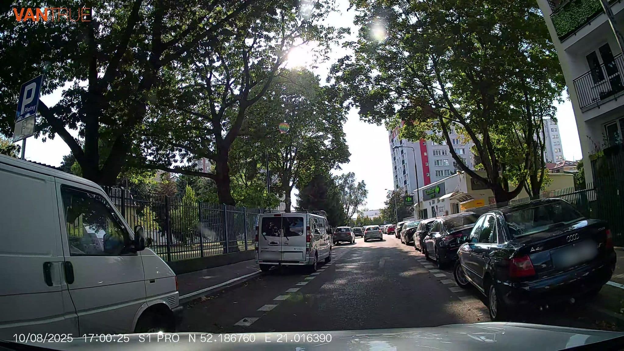 Street view near Emad Sp. z o.o., Mokotów — © Driven2574 (CC BY-SA · Mapillary)