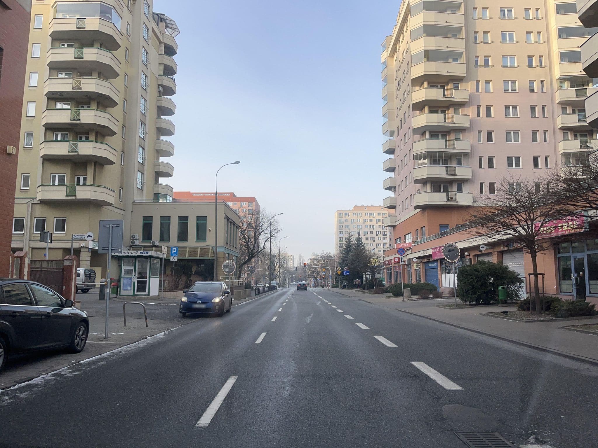 Street view near Apartament Ibis, Wola — © masterofnoroad (CC BY-SA · Mapillary)