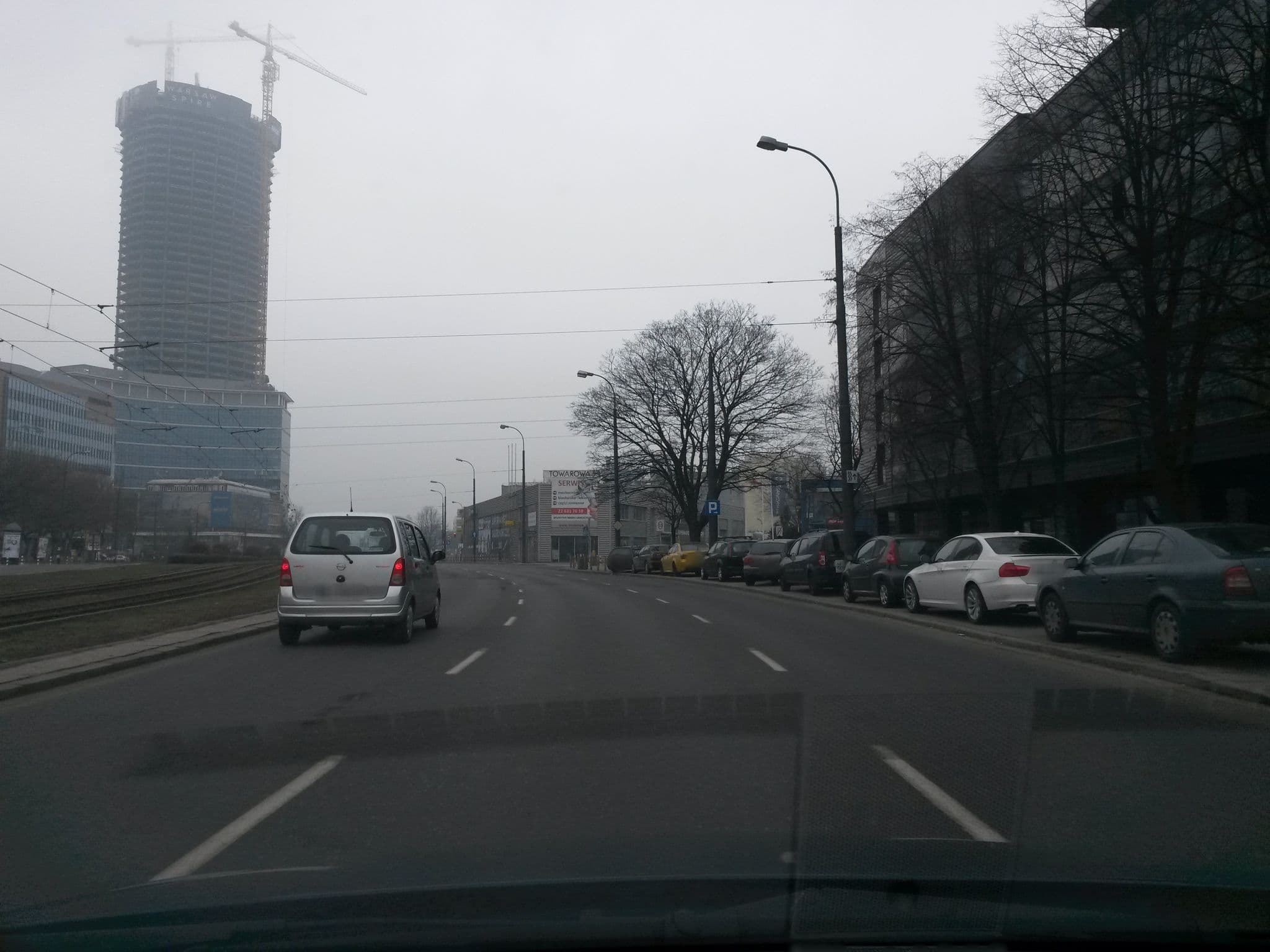 Street view near Labo Apartment Towarowa Kercelak, Wola — © bacza (CC BY-SA · Mapillary)