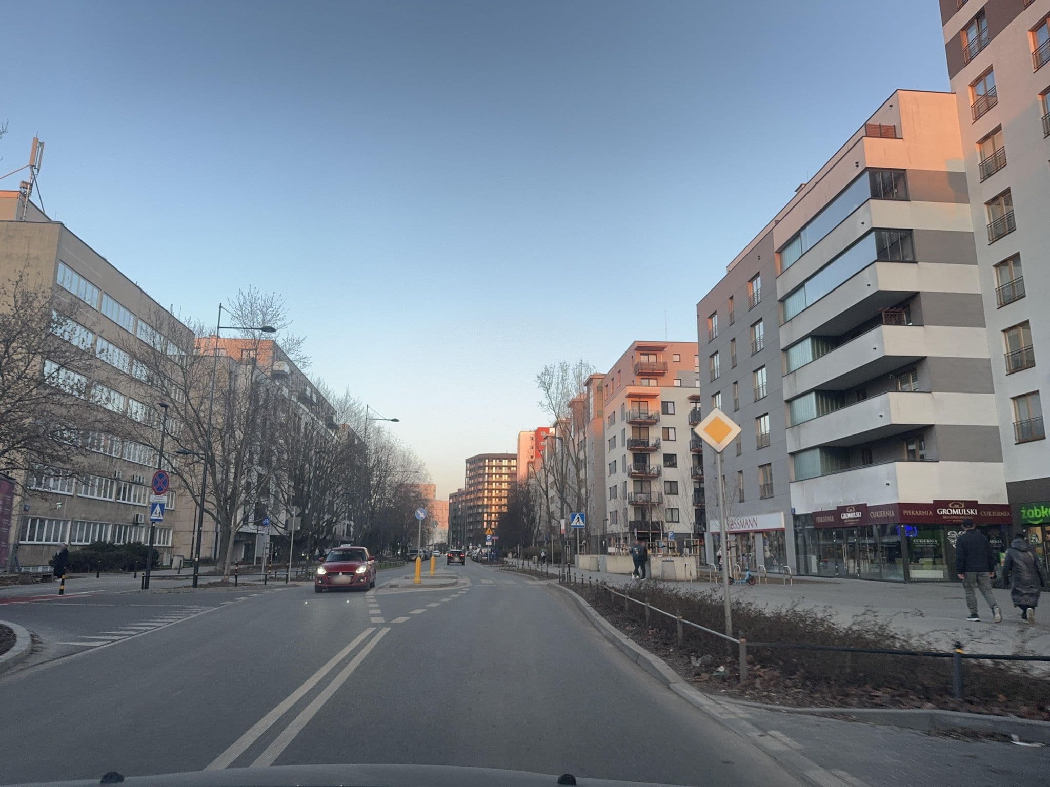 Street view near Chill Apartments Wola Center, Wola — © birchcam (CC BY-SA · Mapillary)
