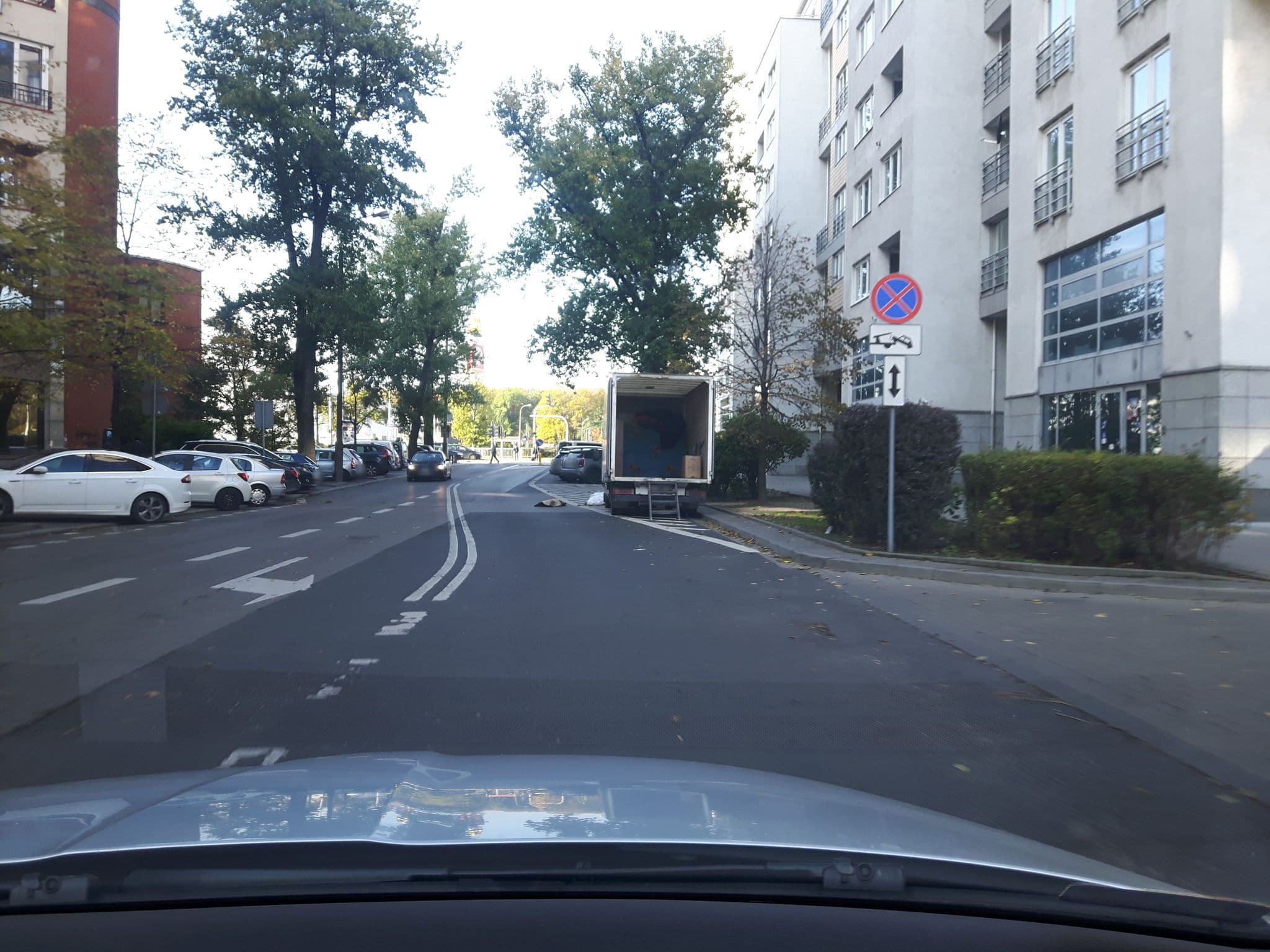 Street view near Metro Budget Place - Arkadia City Center, Żoliborz — © andpol_2288 (CC BY-SA · Mapillary)