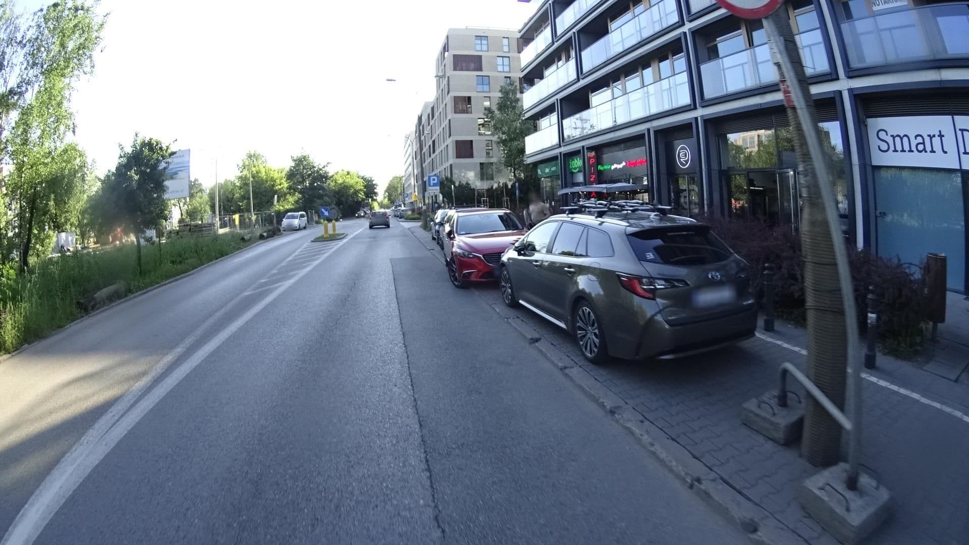 Street view near Top Apartments, Ochota — © awizonosz (CC BY-SA · Mapillary)