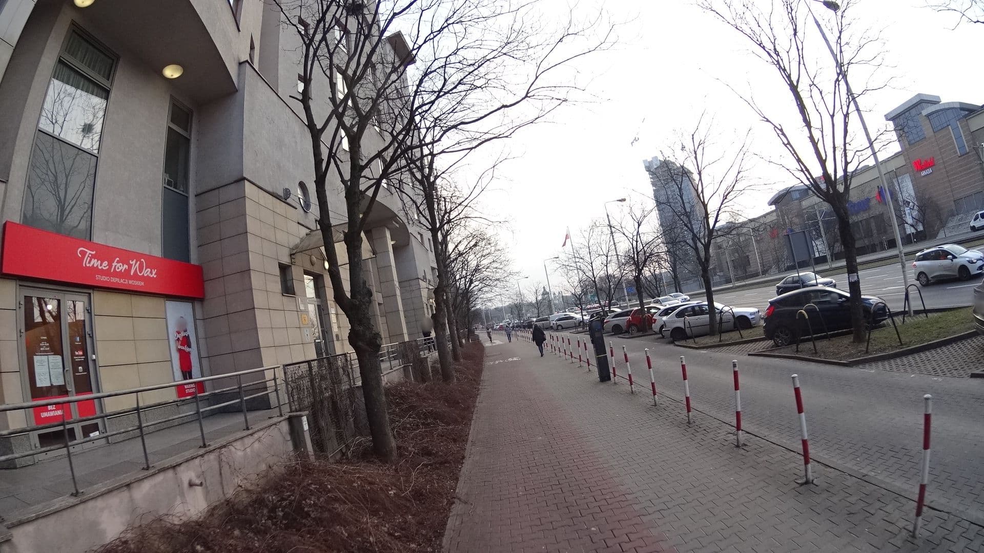 Street view near President Apartments by WarsawResidence Group, Żoliborz — © awizonosz (CC BY-SA · Mapillary)