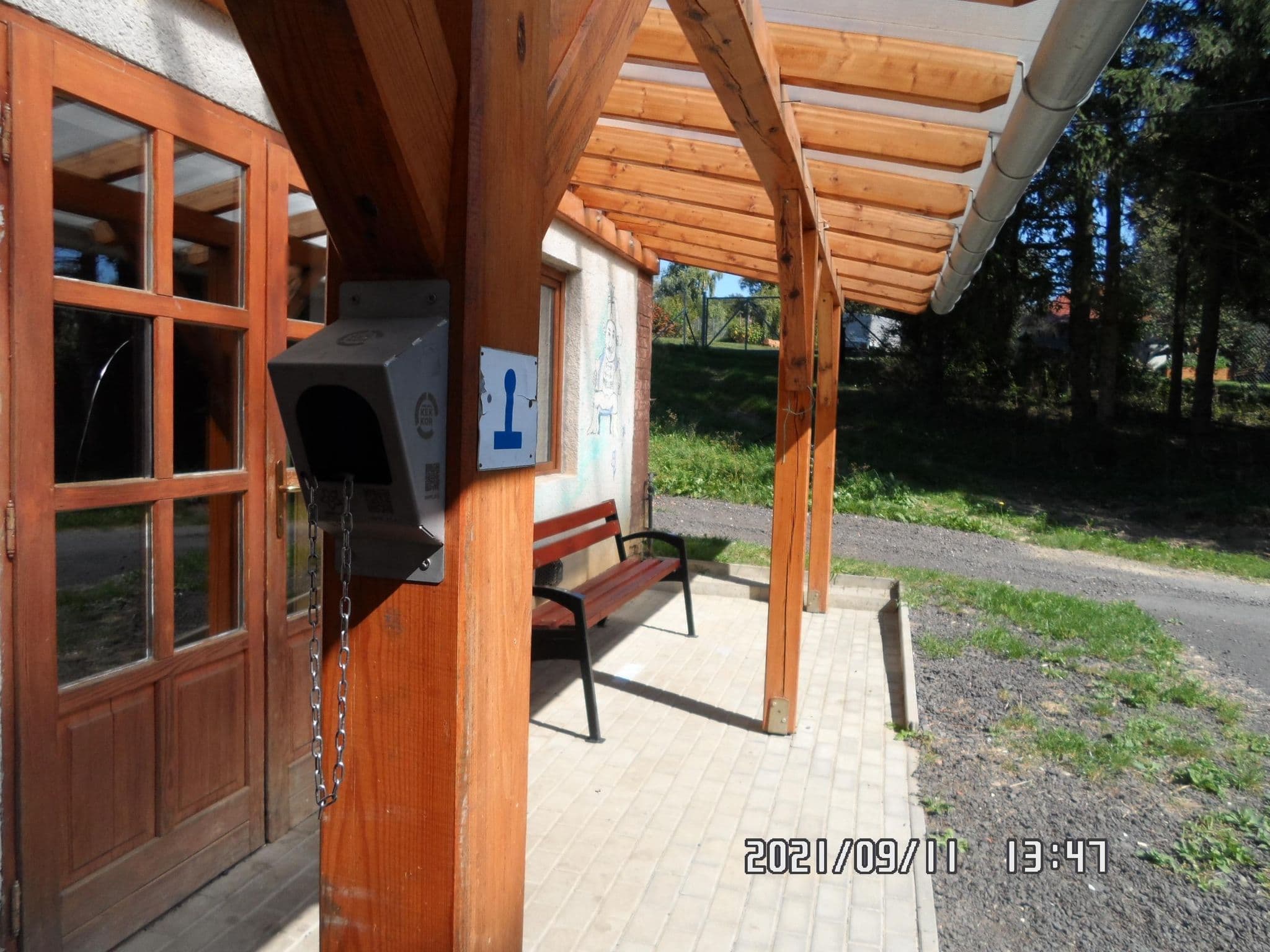 Street view near Malom kulcsosház, Zalalövő — © FODORP (CC BY-SA · Mapillary)