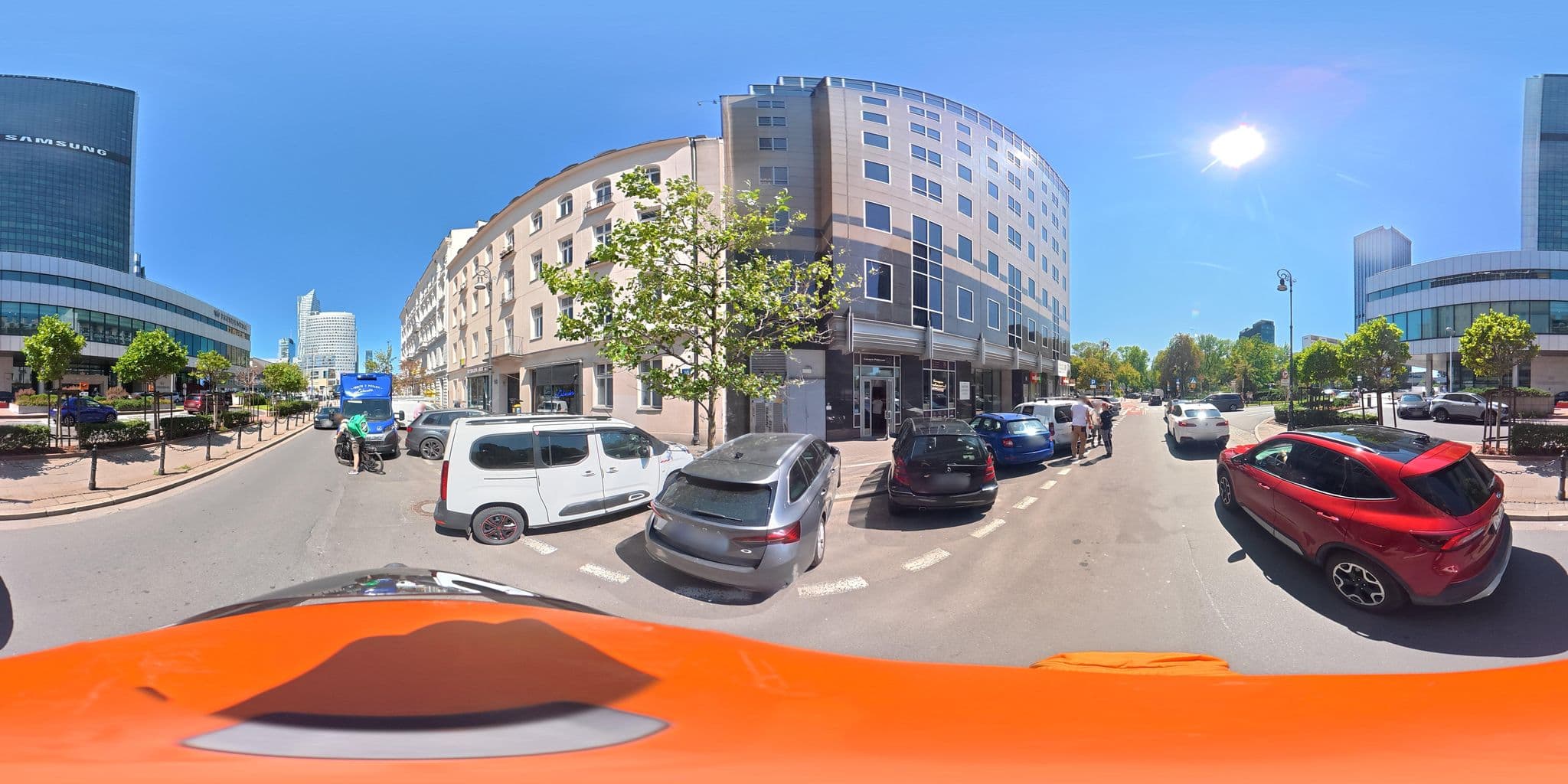 Street view near "Centrum Konferencyjno-Bankietowe w Osieczku" Sp. z o.o., Warsaw — © awizonosz (CC BY-SA · Mapillary)